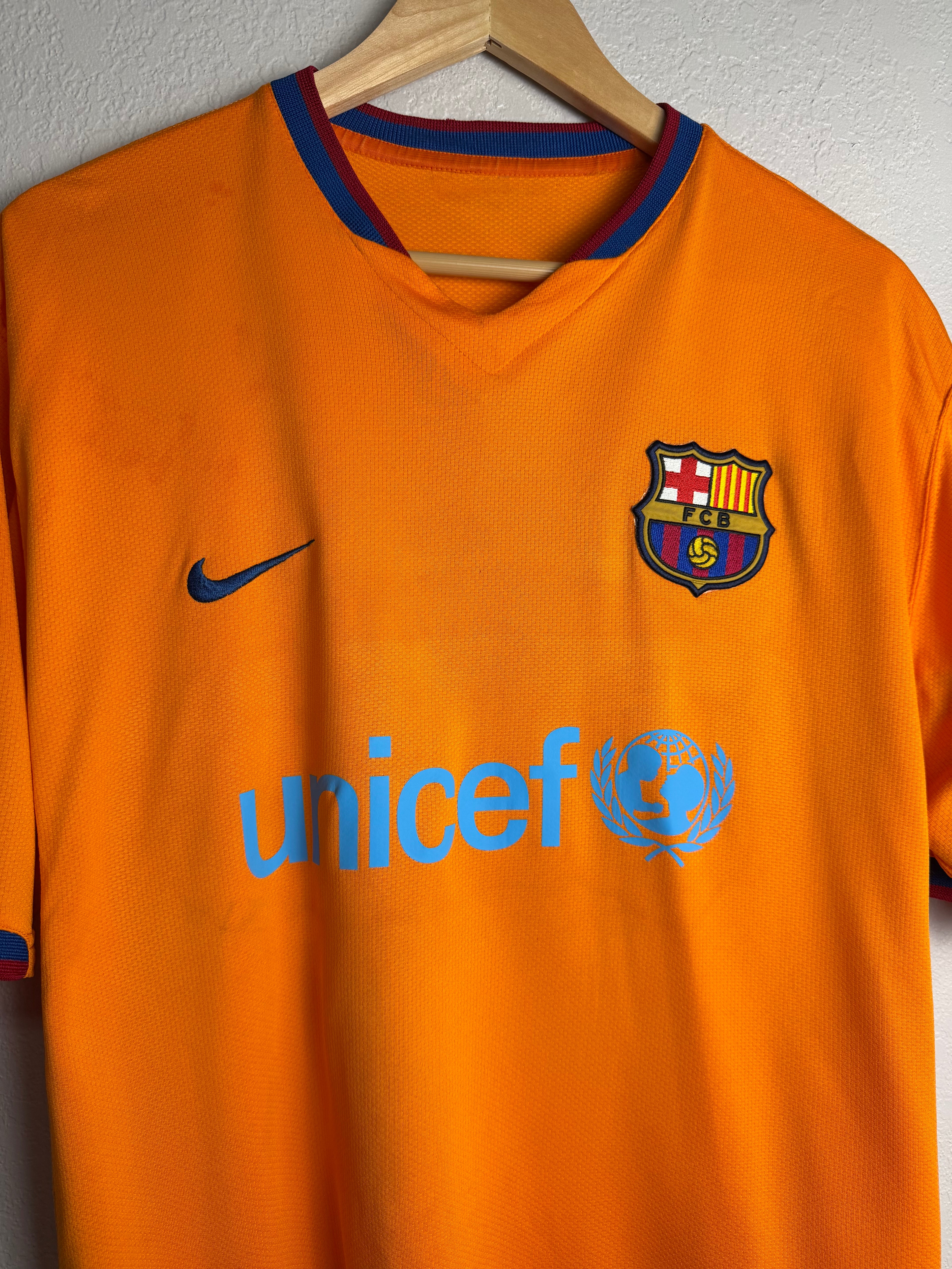 FC Barcelona 2006/07 Away Jersey #10 Ronaldinho