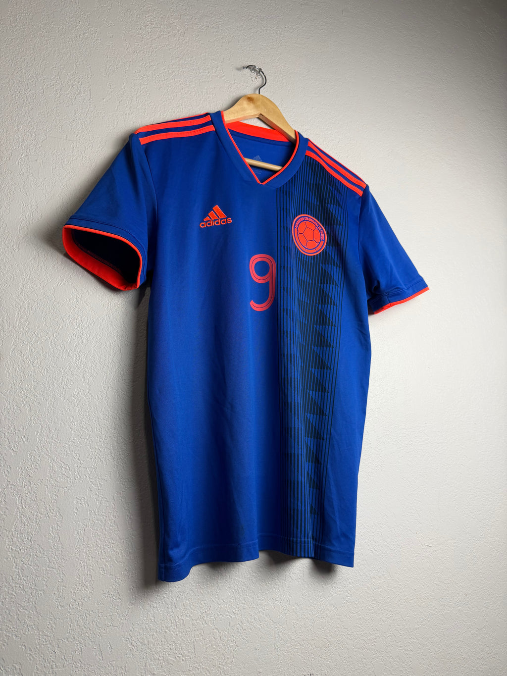Colombia National Tam 2018/19 Away Jerey #9 Falcao