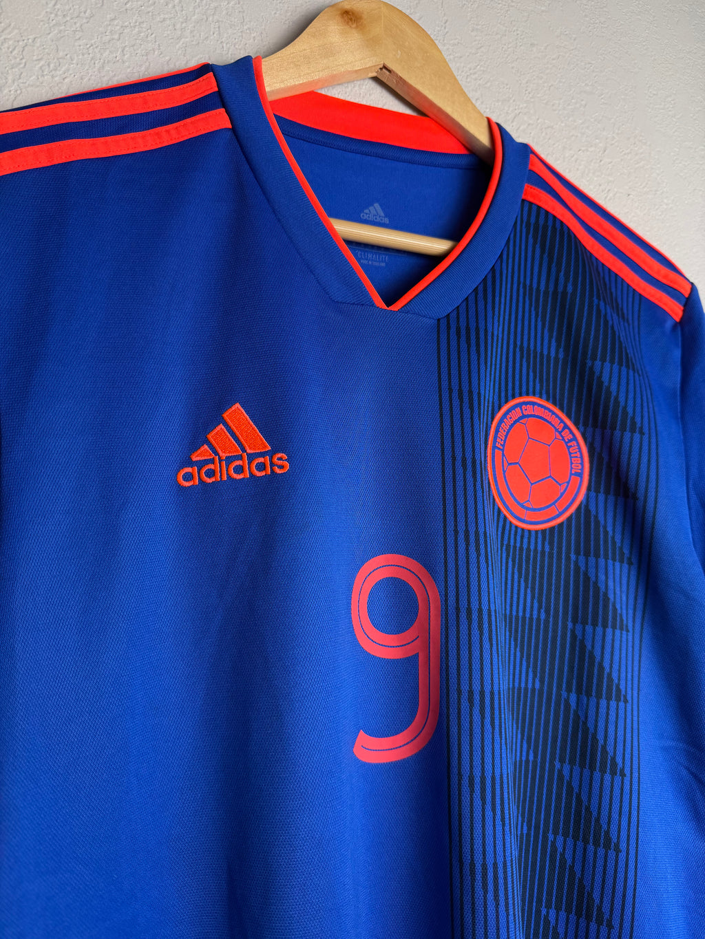 Colombia National Tam 2018/19 Away Jerey #9 Falcao