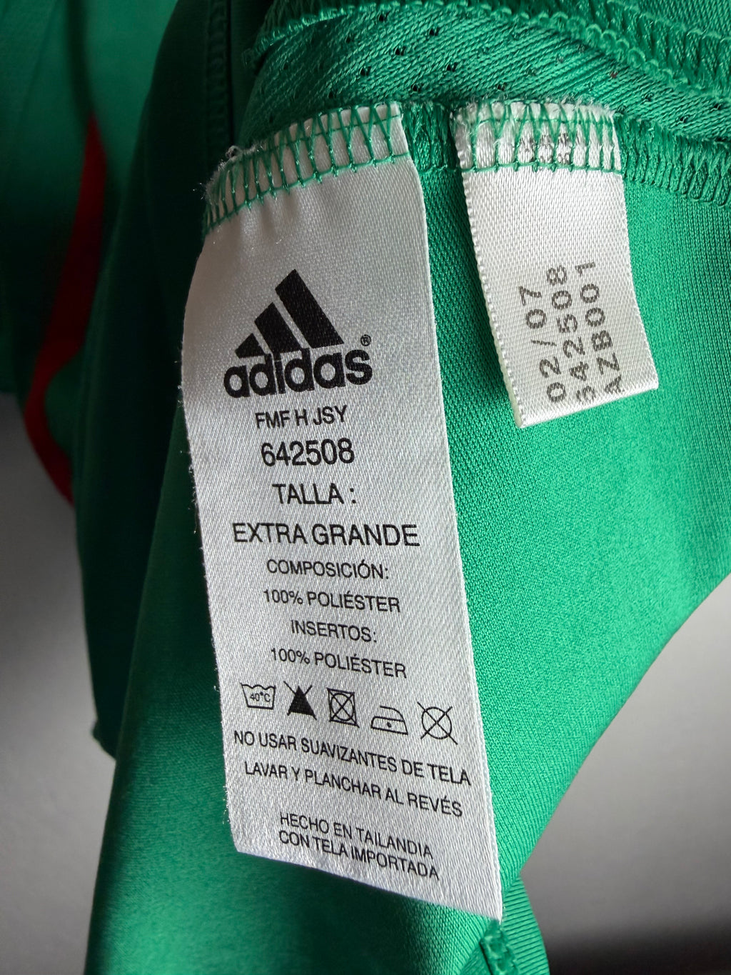Mexico National Team 2006/07 Home Jersey #8 Pardo