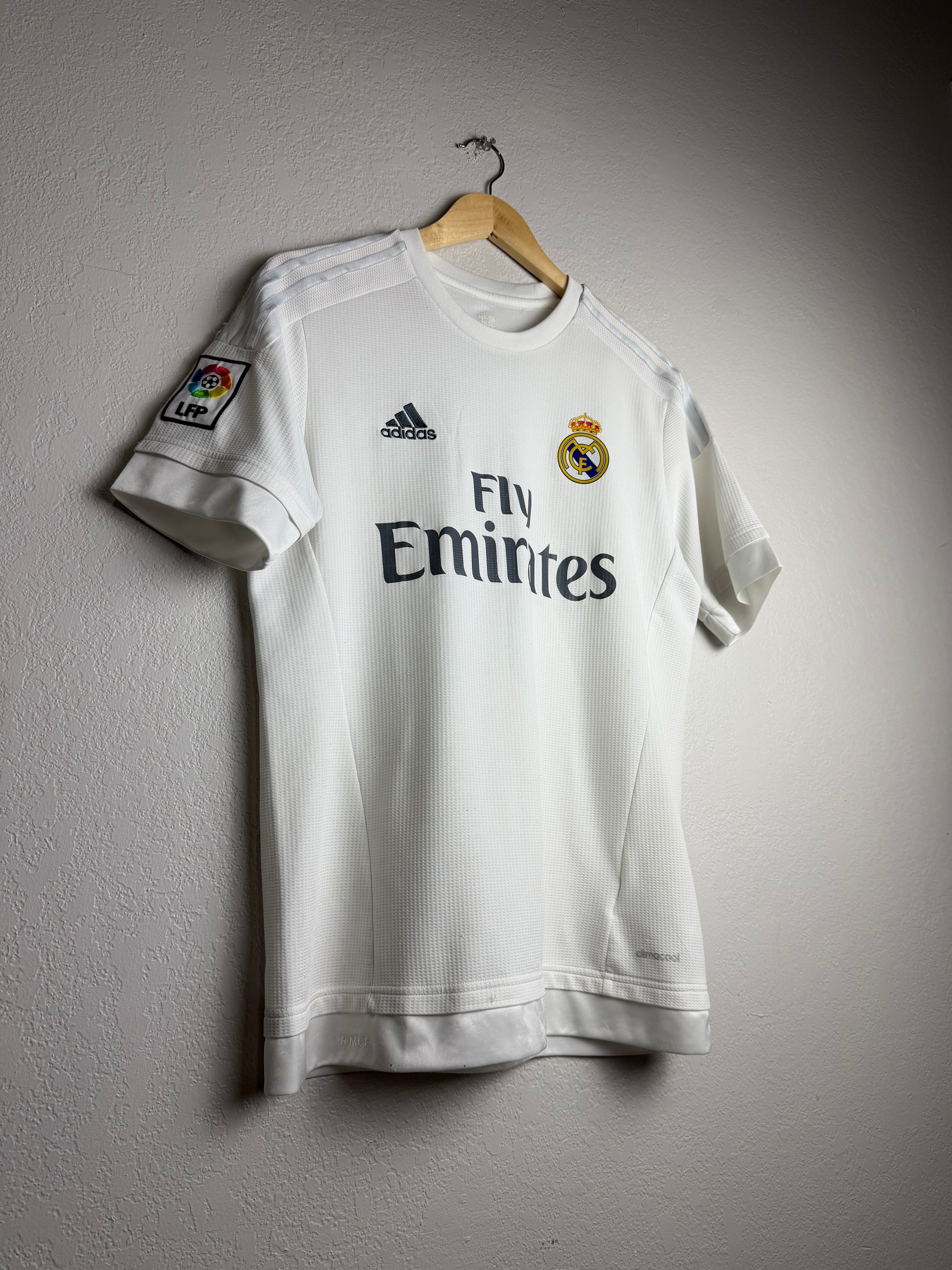 Real Madrid C.F 2015/16 Home Jersey #9 Benzema