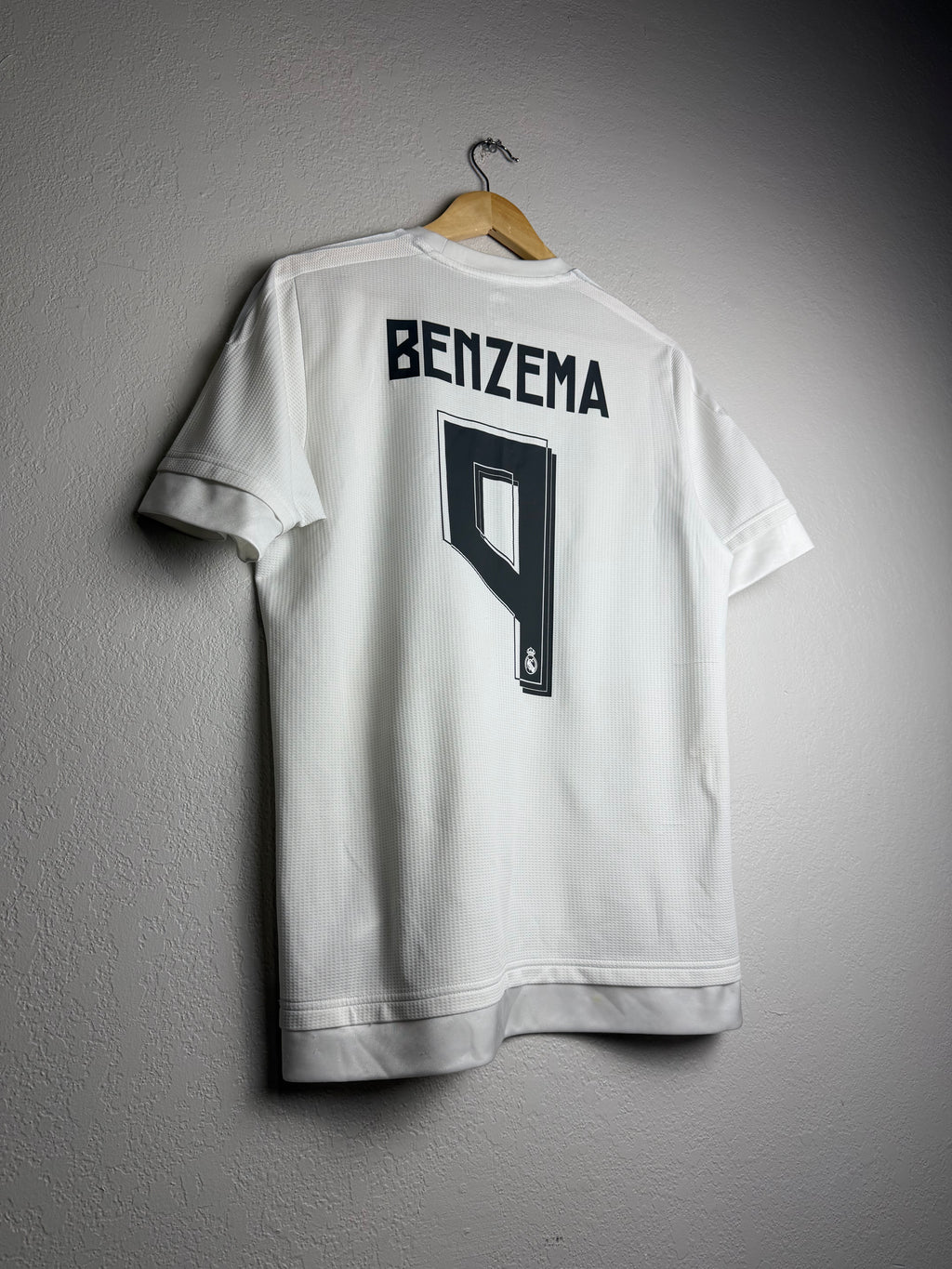 Real Madrid C.F 2015/16 Home Jersey #9 Benzema