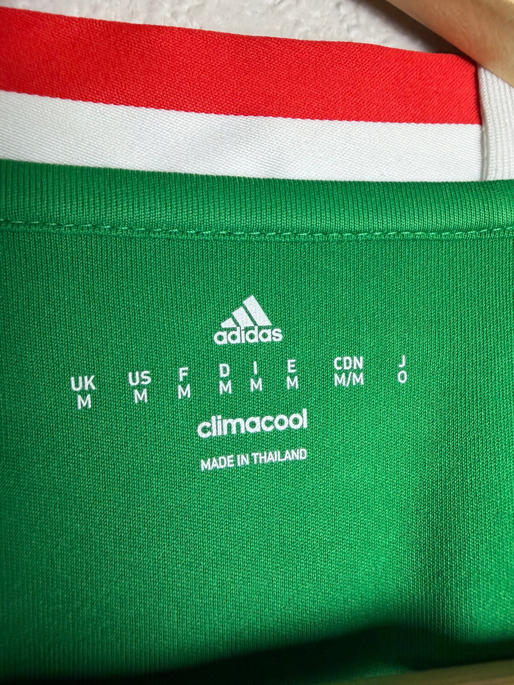 Mexico National Team 2016/17 Home Jersey #18 Guardado Long Sleeve