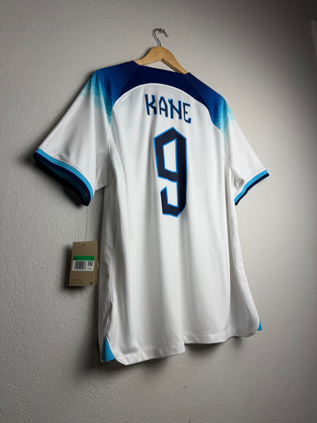 England National Team 2022 Home Jersey #9 Kane