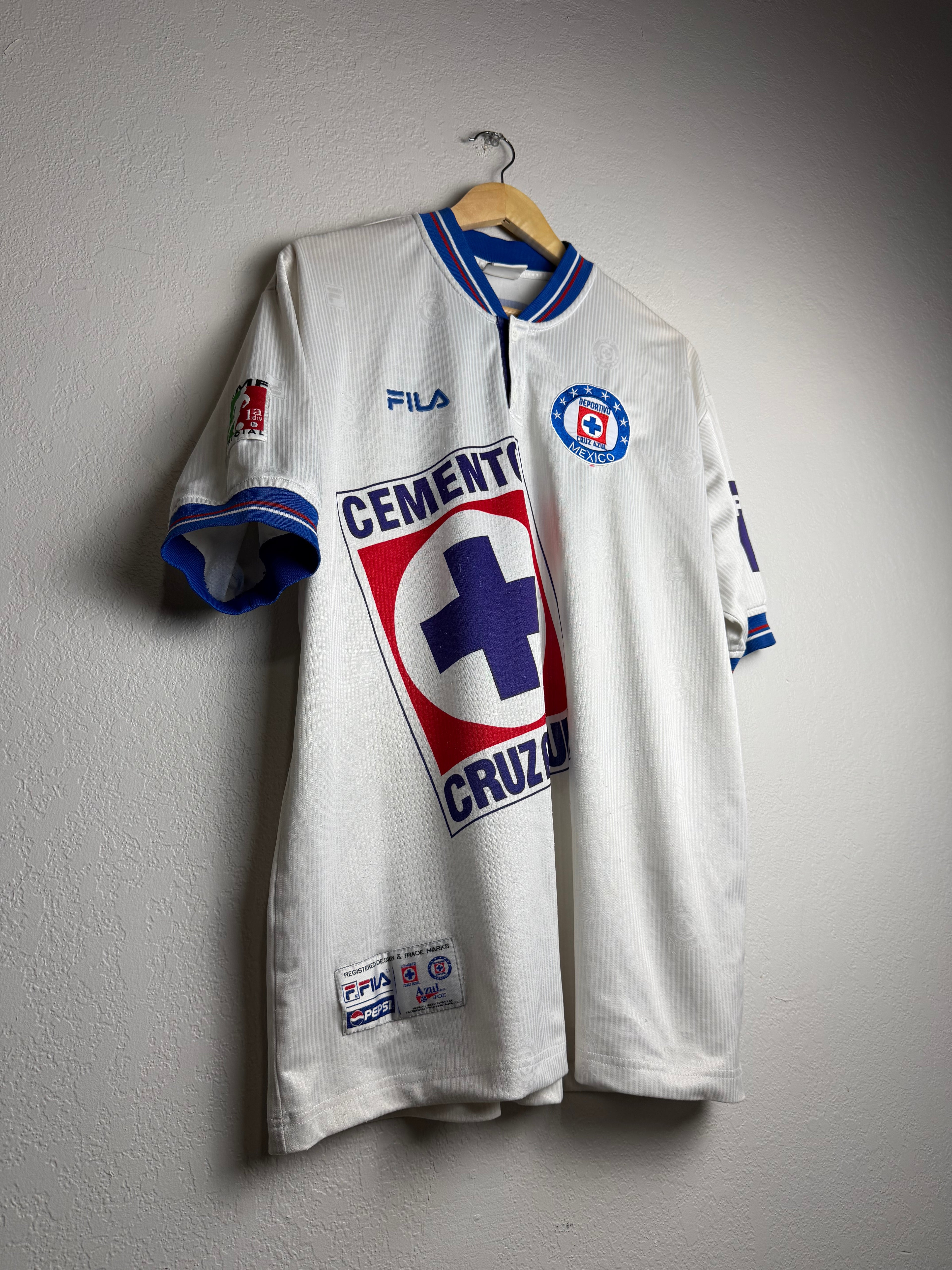 Cruz Azul 1998/99 Away Jersey #10 Matute