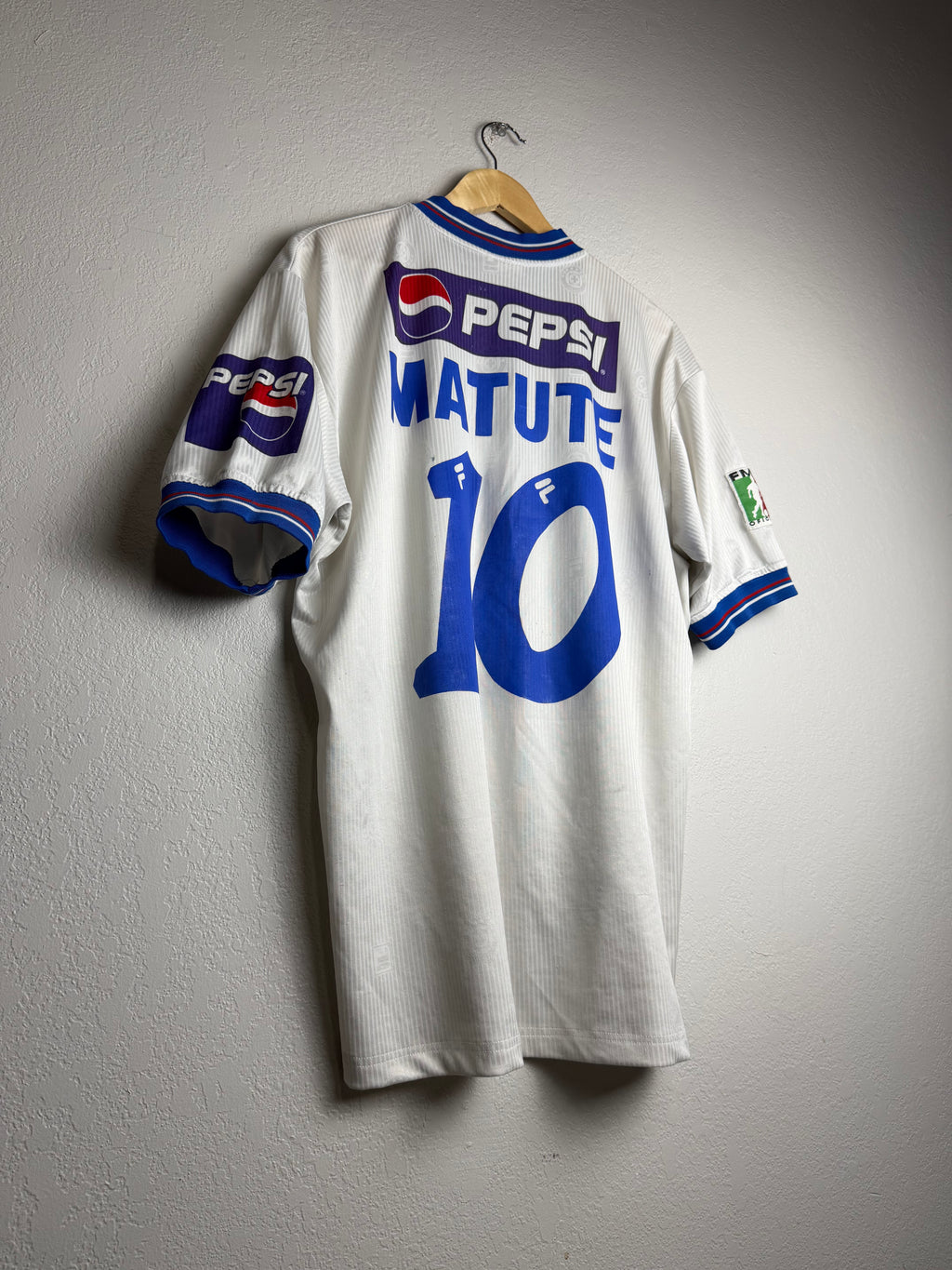 Cruz Azul 1998/99 Away Jersey #10 Matute