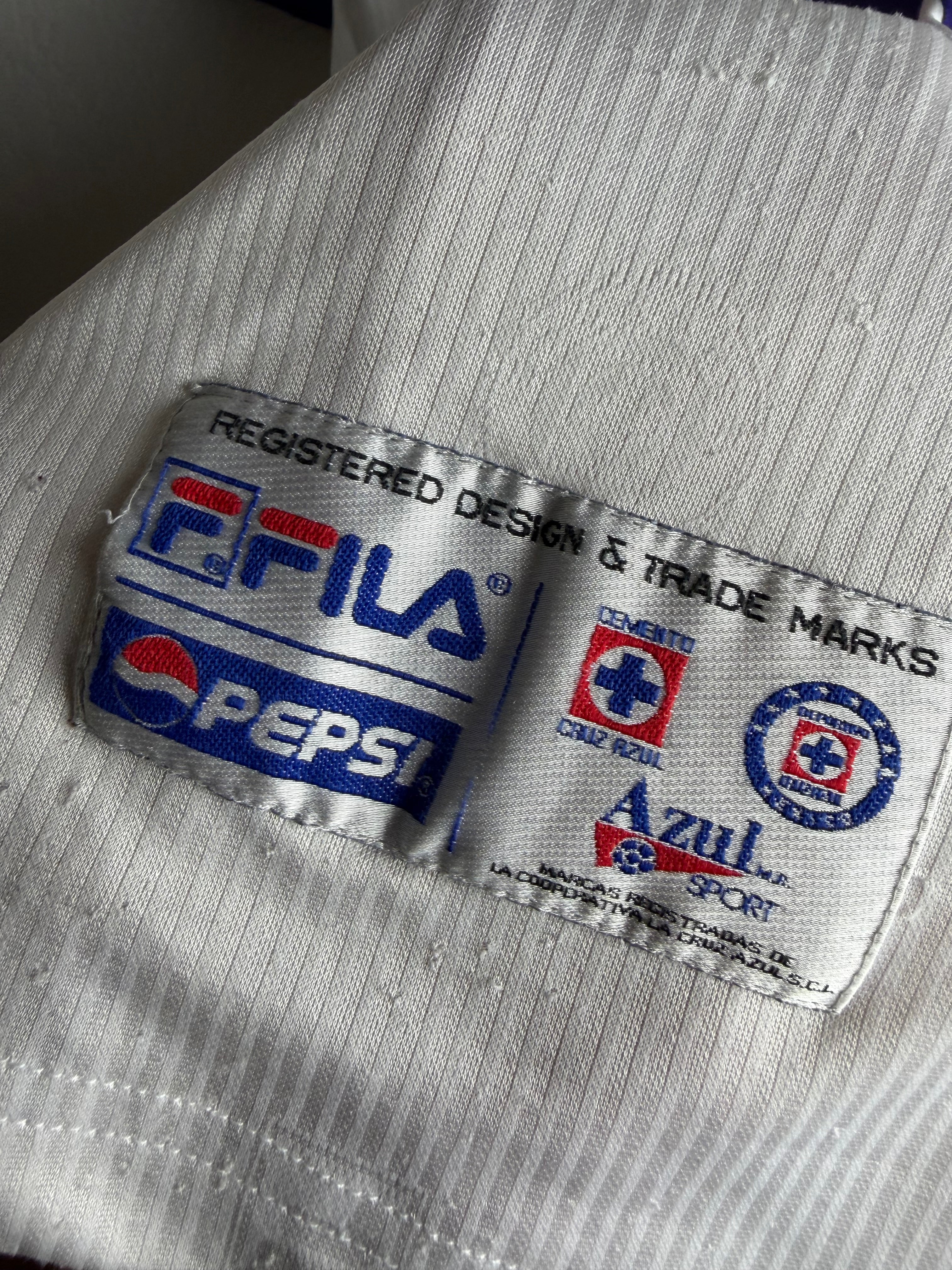 Cruz Azul 1998/99 Away Jersey #10 Matute