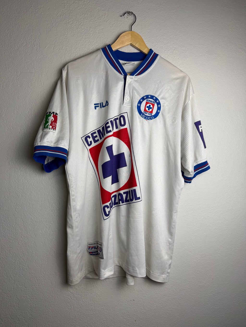 Cruz Azul 1998/99 Away Jersey #10 Matute