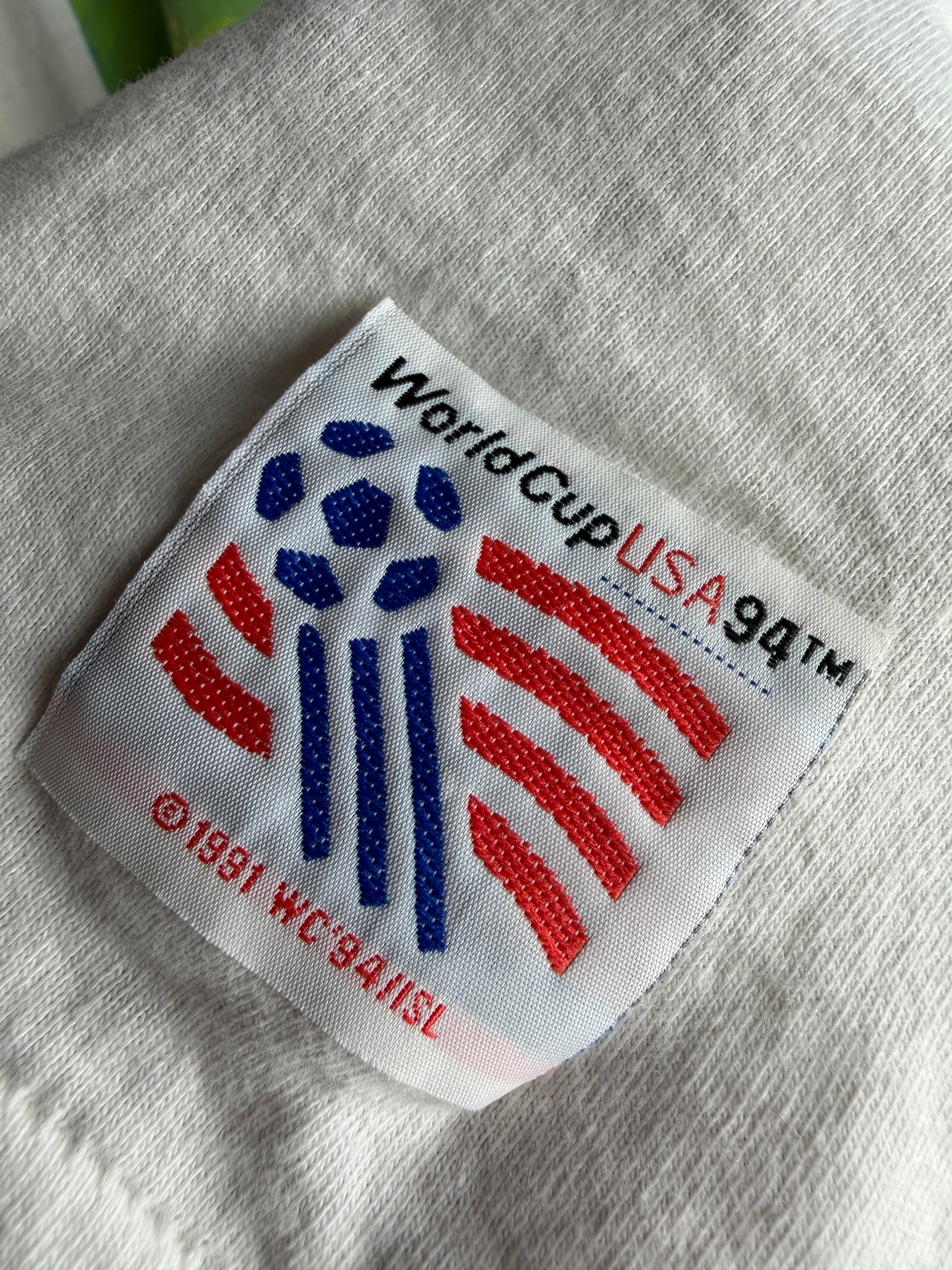 Vintage 1994 World Cup Tee Peter Max print
