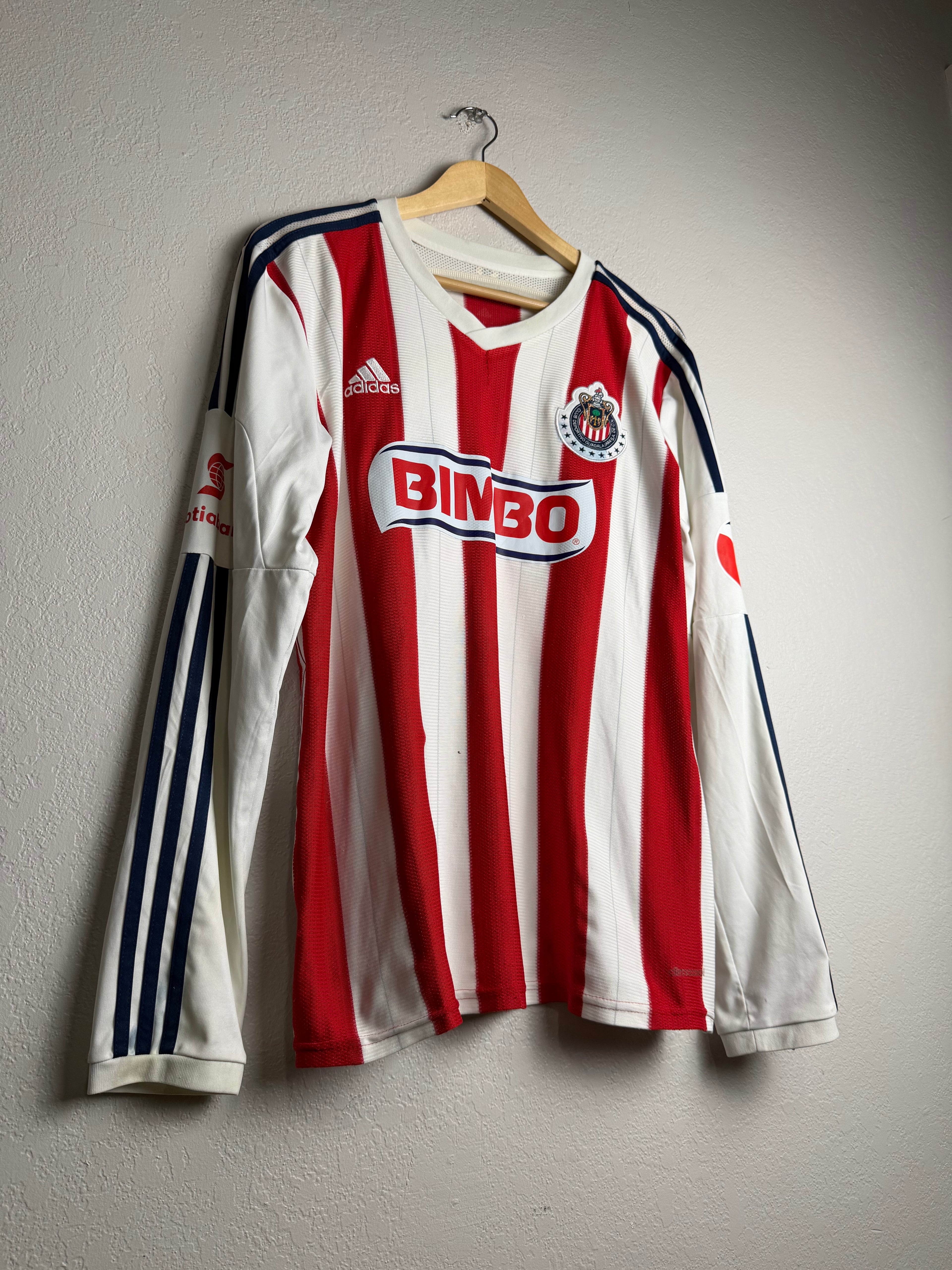 CD Guadalajara Chivas 2014/15 Home Jersey #30 Salcido