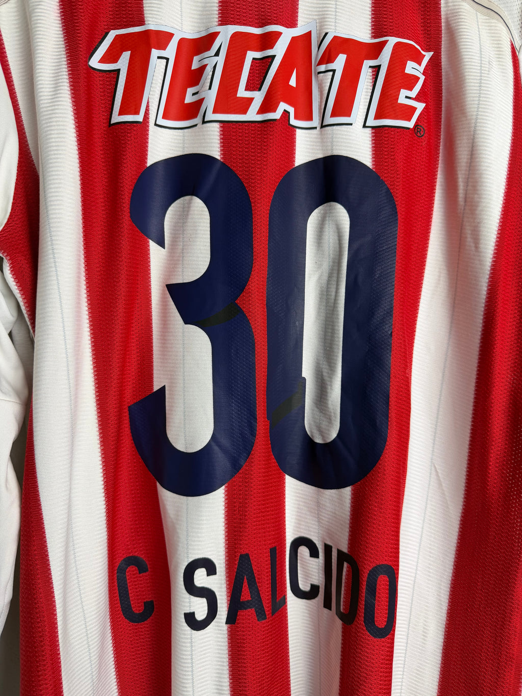 CD Guadalajara Chivas 2014/15 Home Jersey #30 Salcido