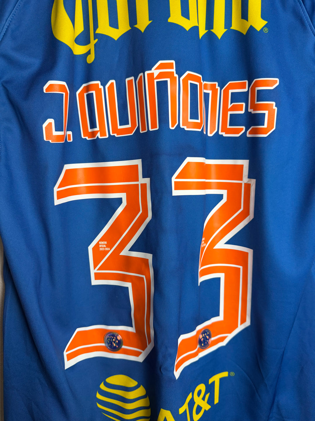 Club America 2023/24 Away Jersey #33 J.Quinones