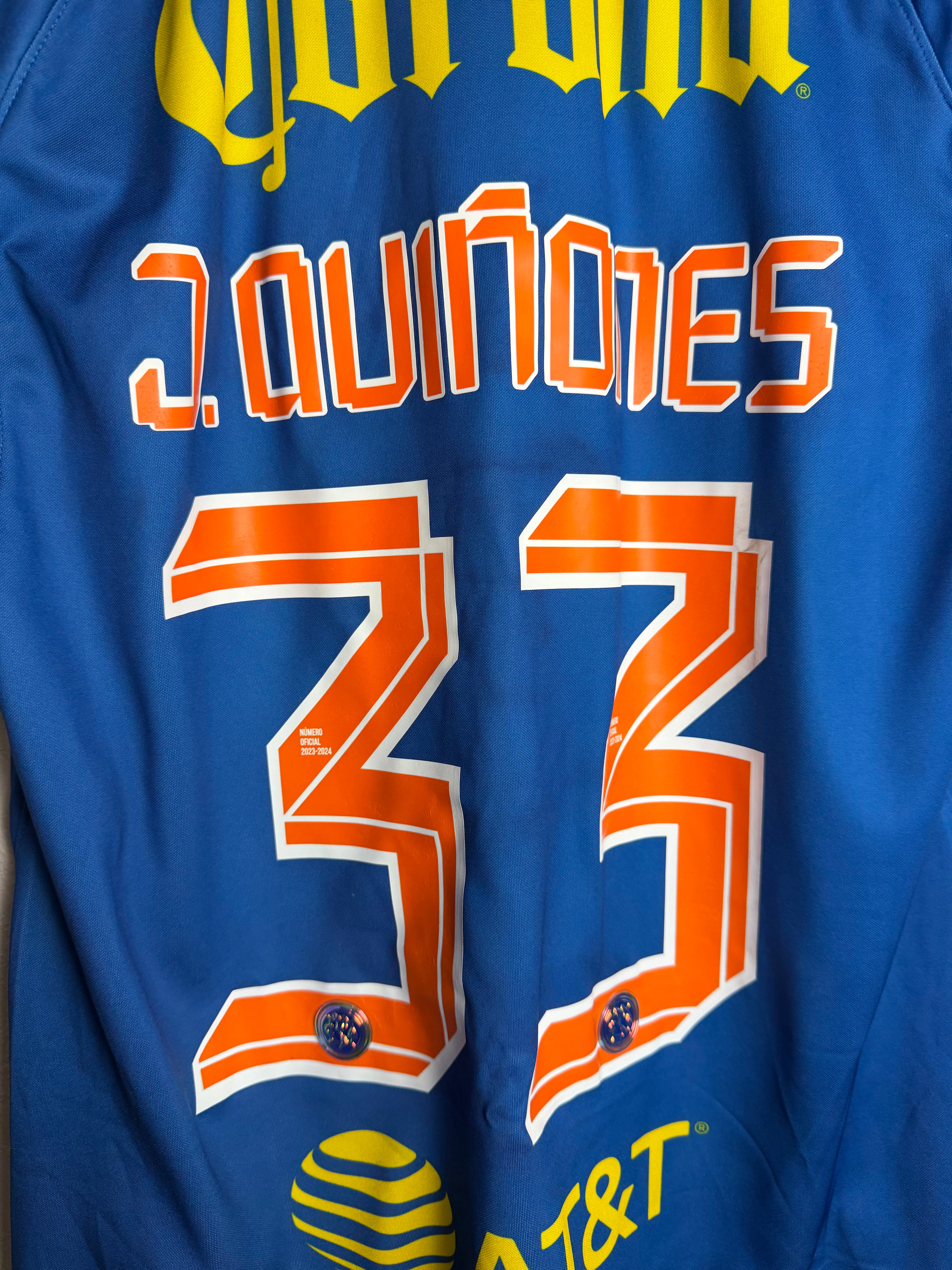 Club America 2023/24 Away Jersey #33 J.Quinones