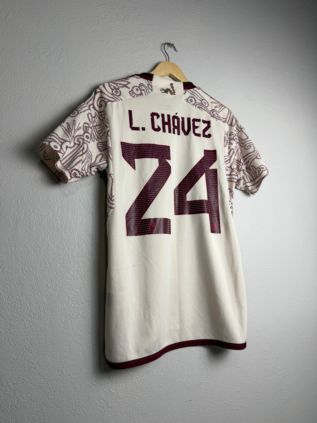Mexico National Team 2022 Away Jersey #24 Chavez