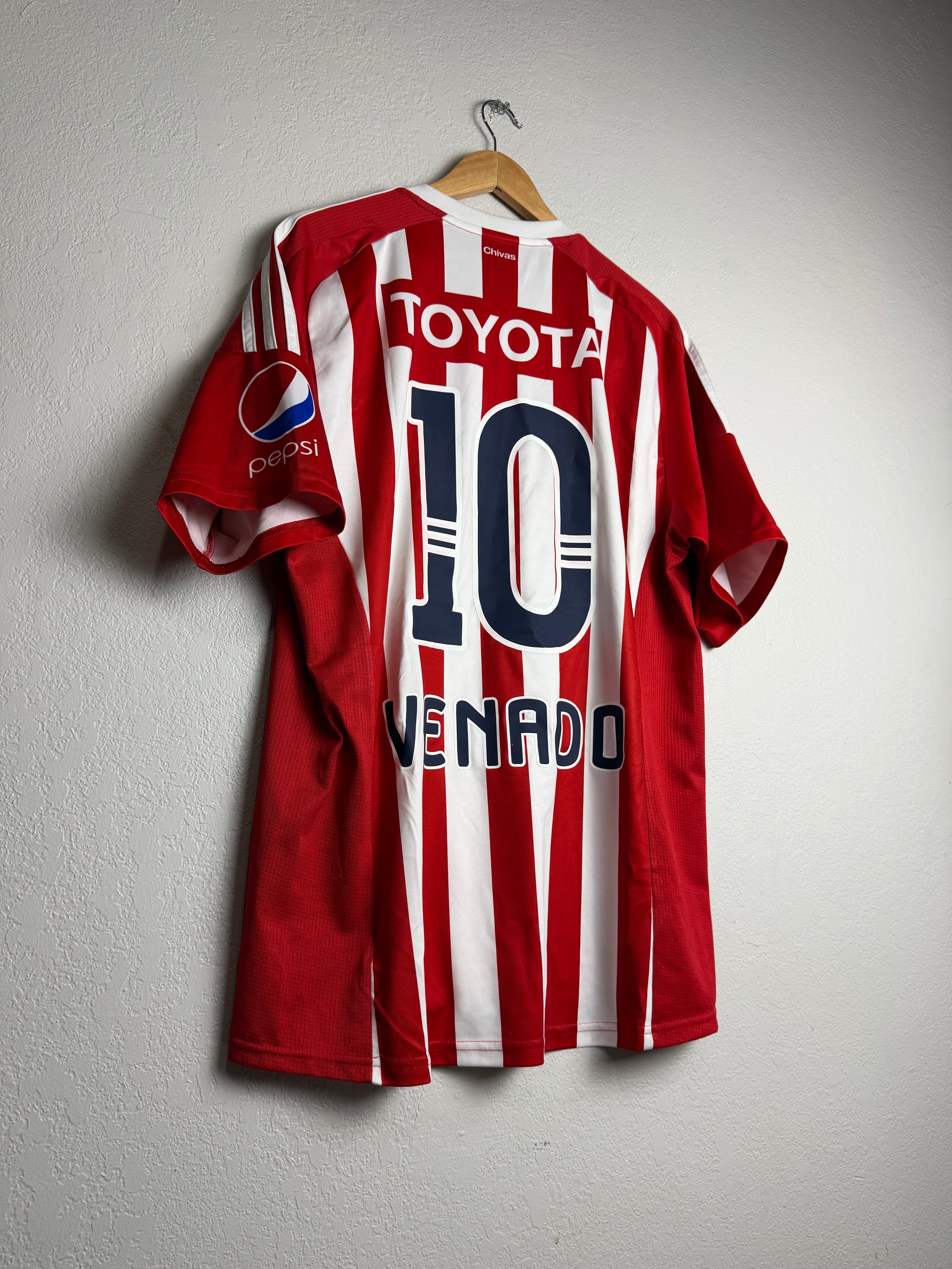 CD Guadalajara Chivas 2011/12 Home Jersey #10 Venado