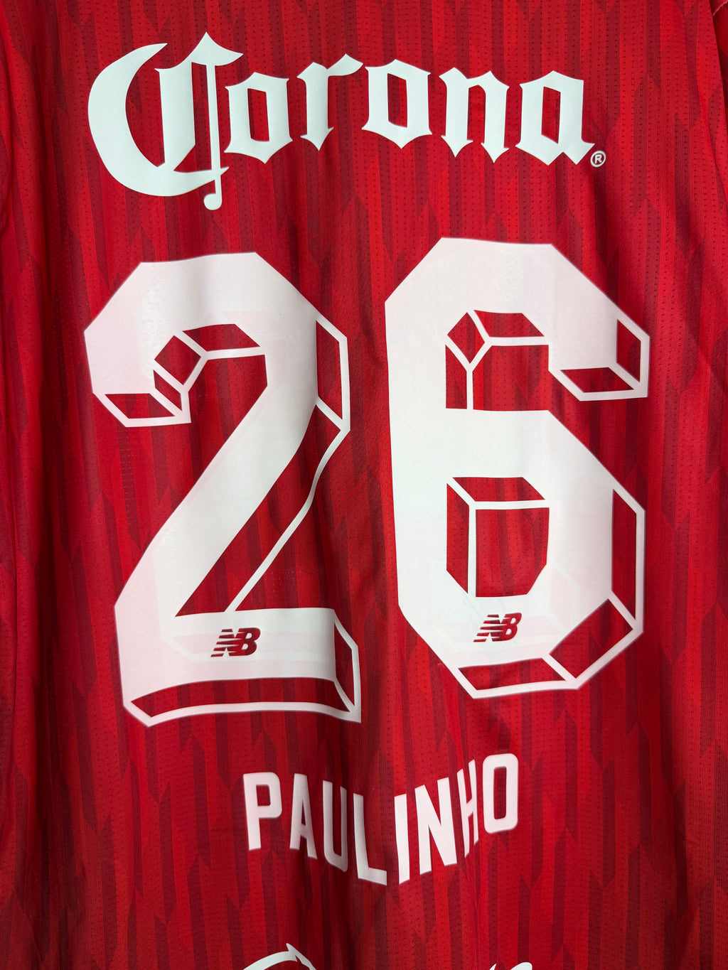 Toluca 2025/26 Home Jersey #26 Paulinho