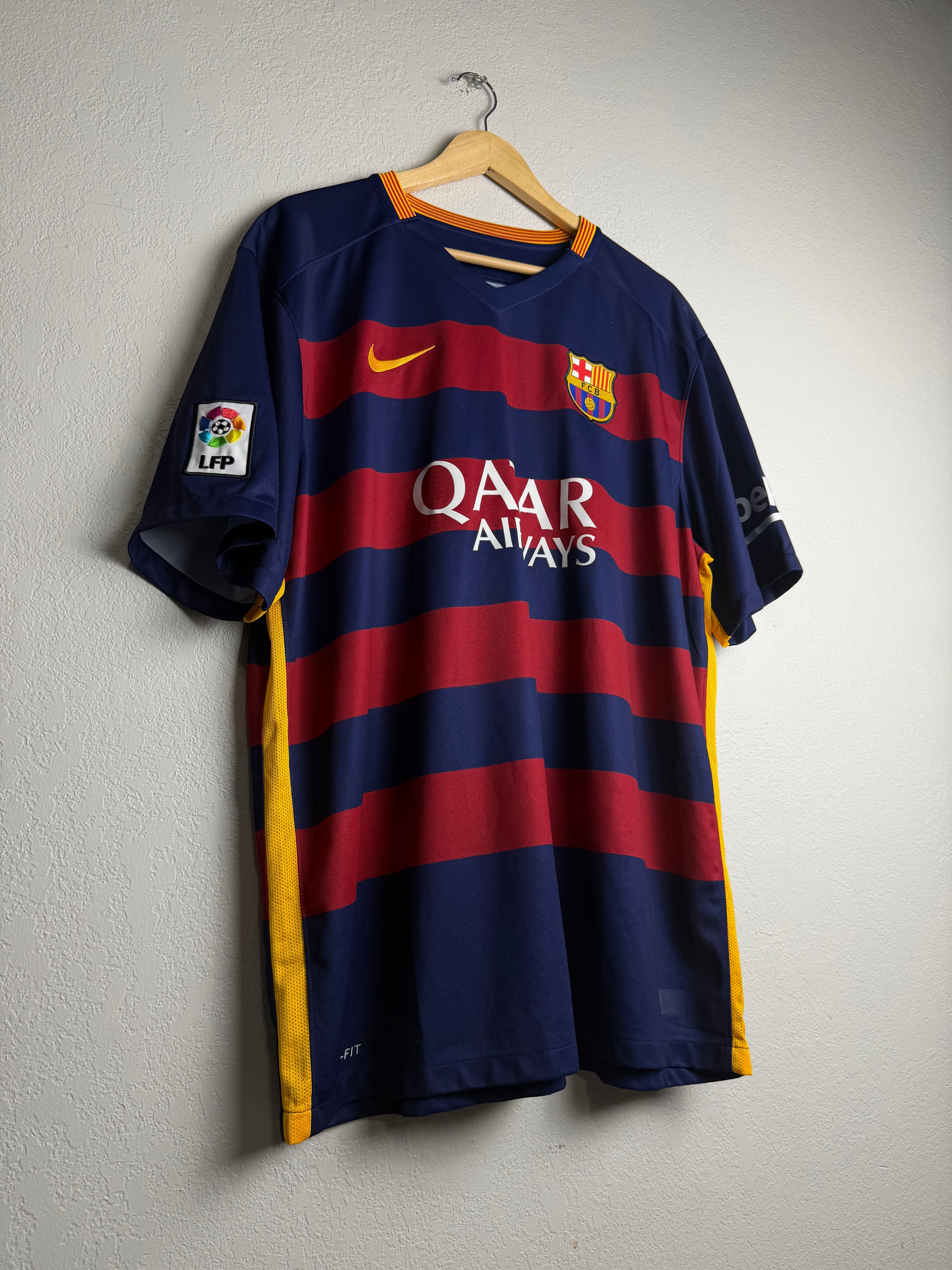 FC Barcelona 2015/16 Home Jersey #10 Messi
