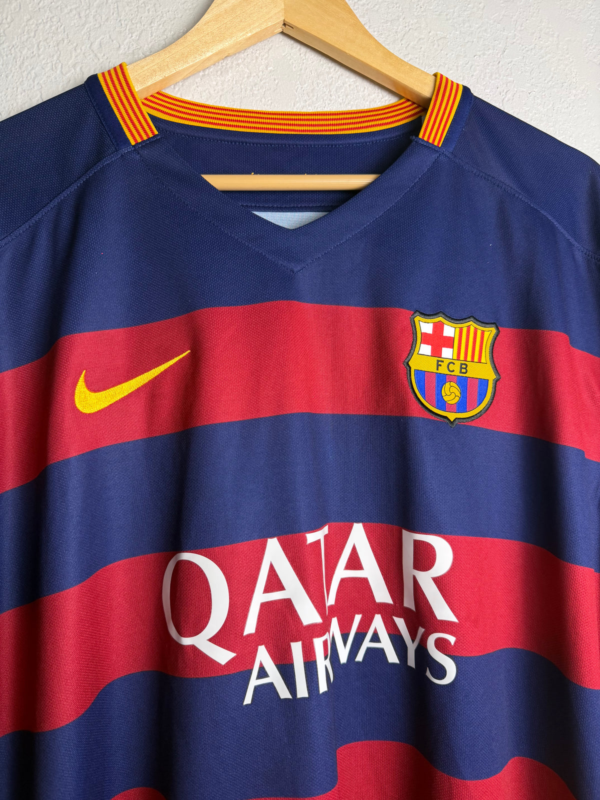FC Barcelona 2015/16 Home Jersey #10 Messi