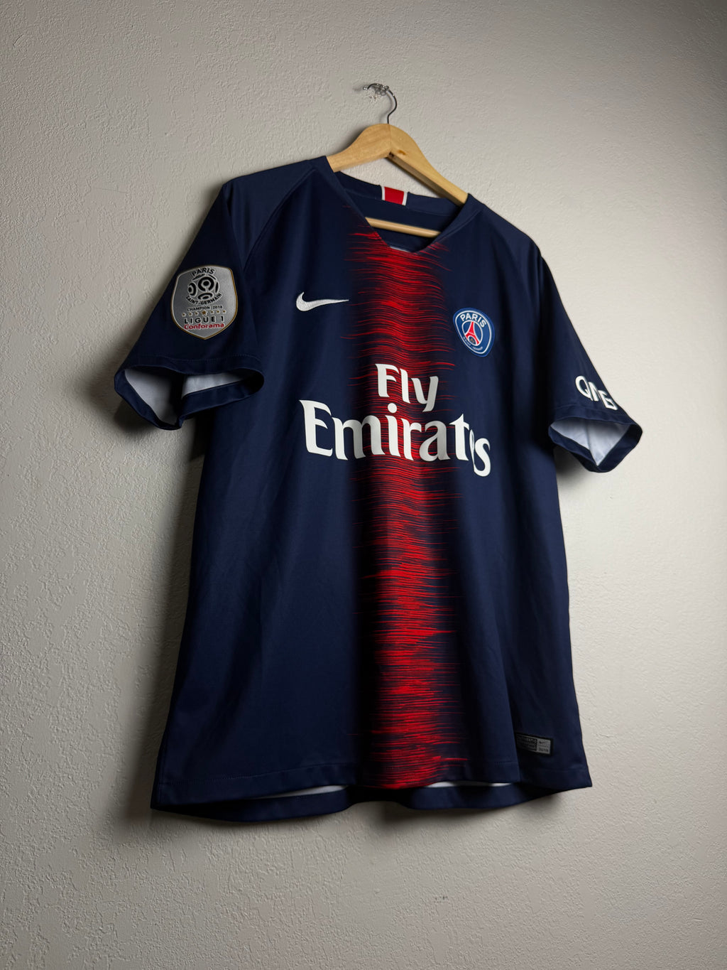 Paris Saint-Germain 2018/19 Home Jersey #7 Mbappe