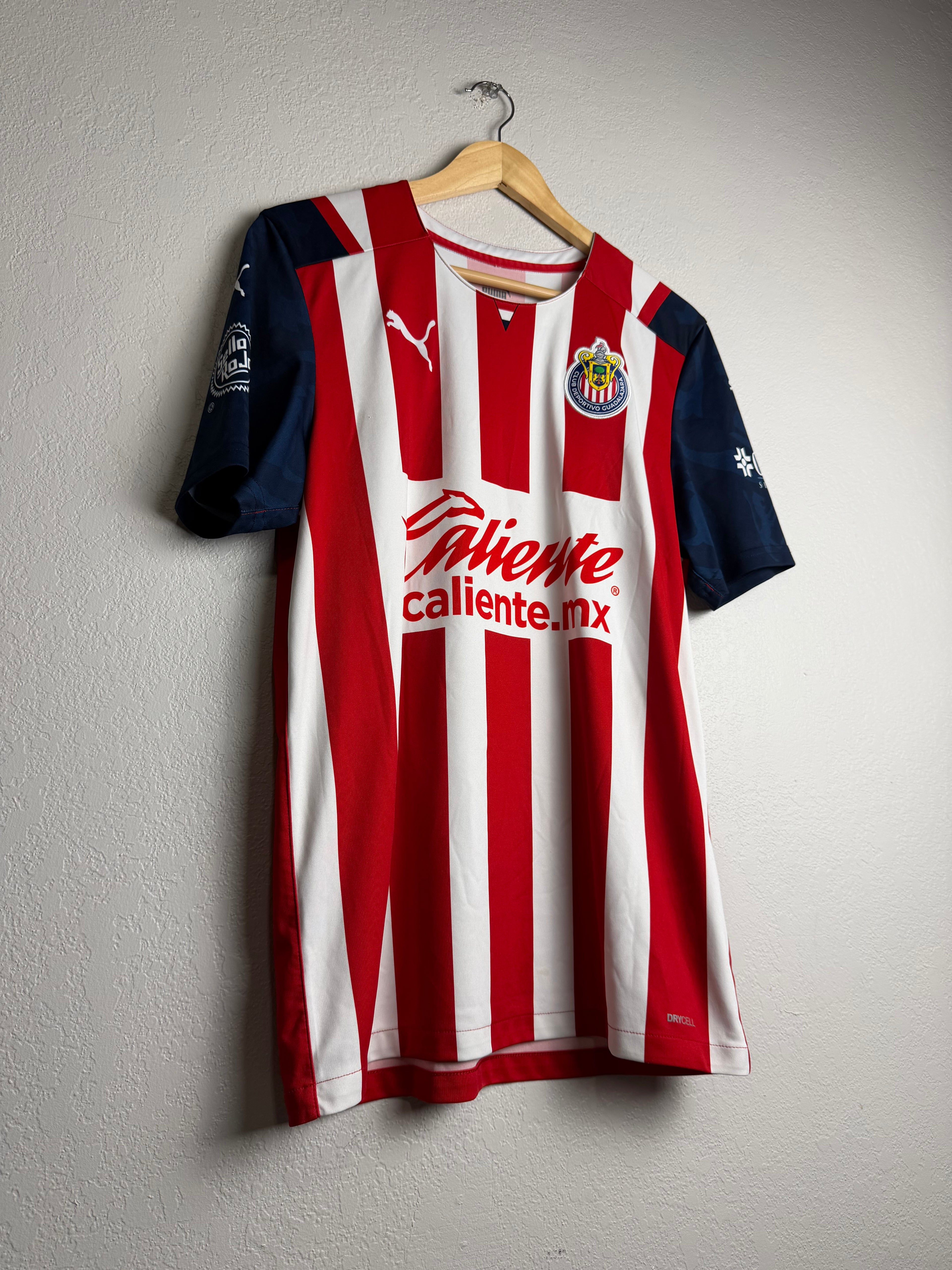 CD Guadalajara Chivas 2021/22 Home Jersey #25 Alvarado