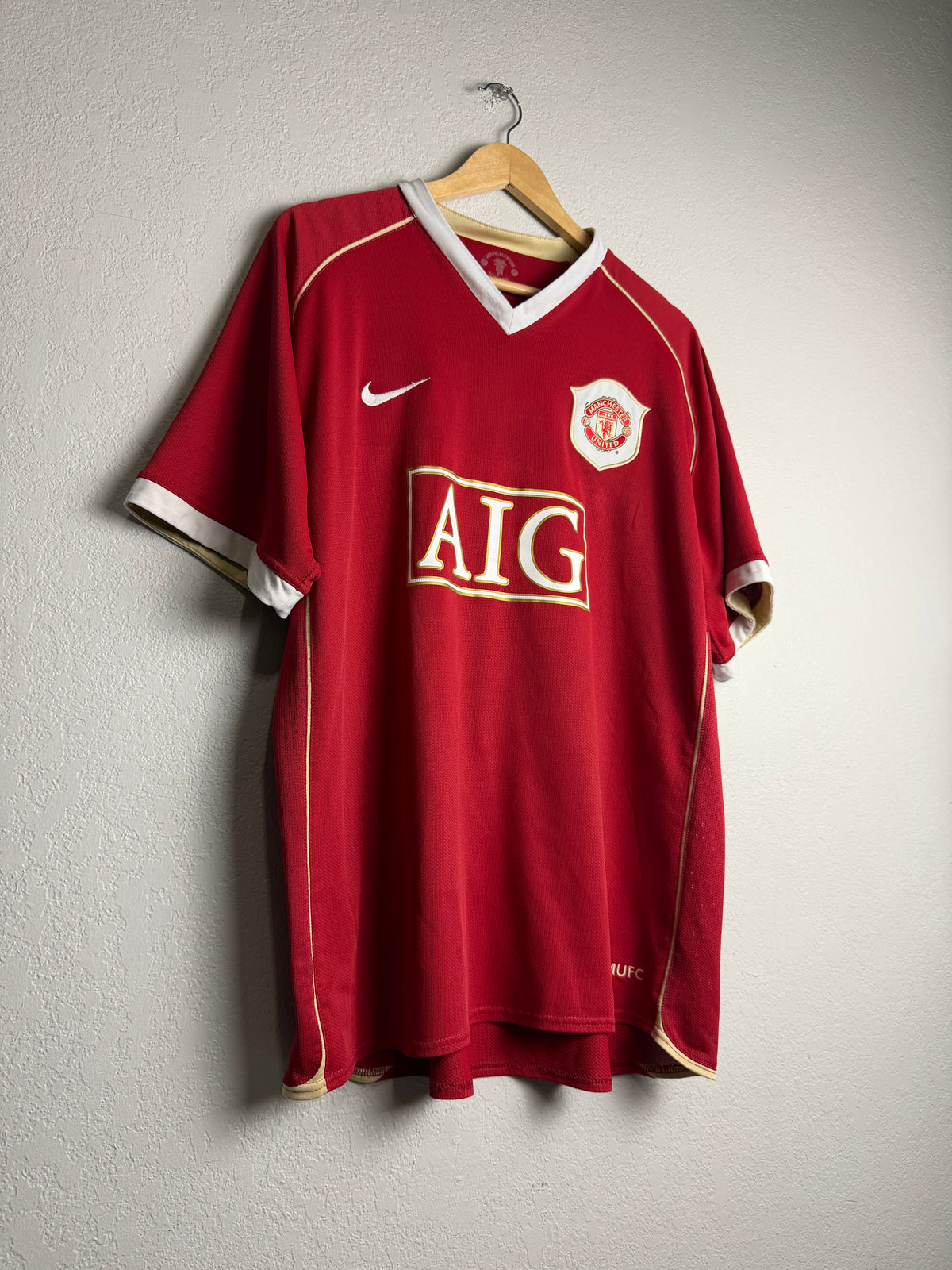 Manchester United 2006/07 Home Jersey #7 Ronaldo