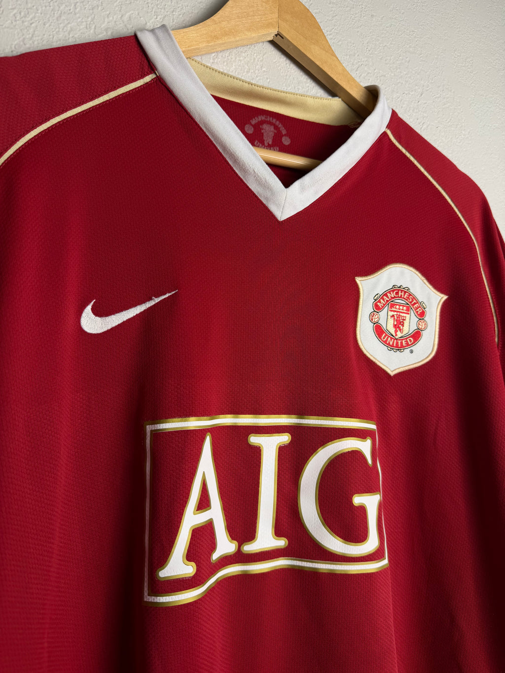 Manchester United 2006/07 Home Jersey #7 Ronaldo