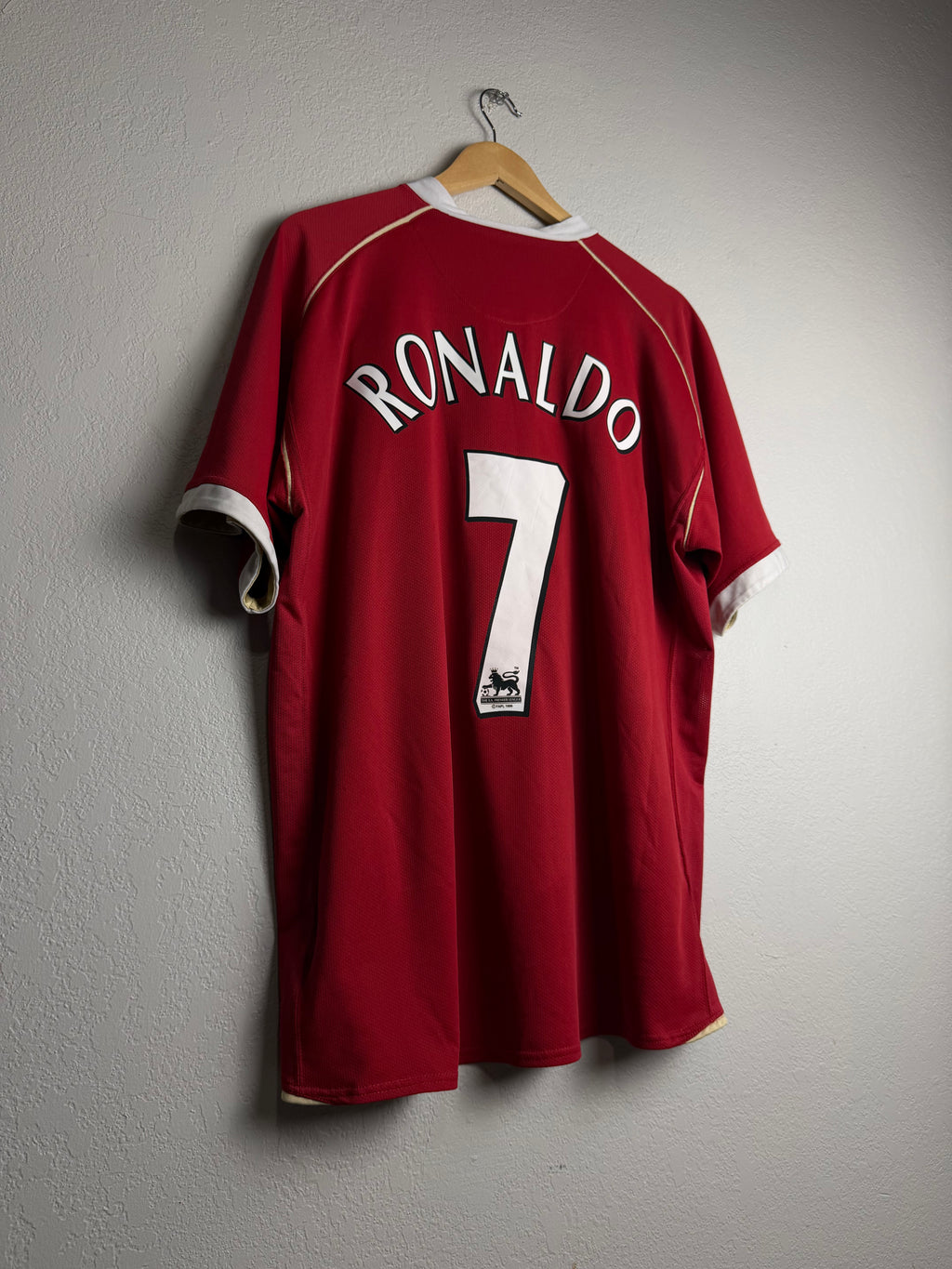 Manchester United 2006/07 Home Jersey #7 Ronaldo