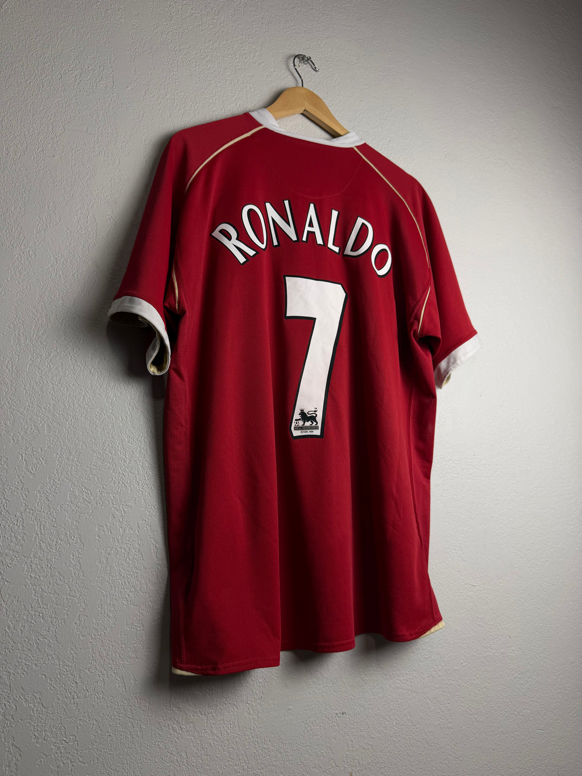 Manchester United 2006/07 Home Jersey #7 Ronaldo