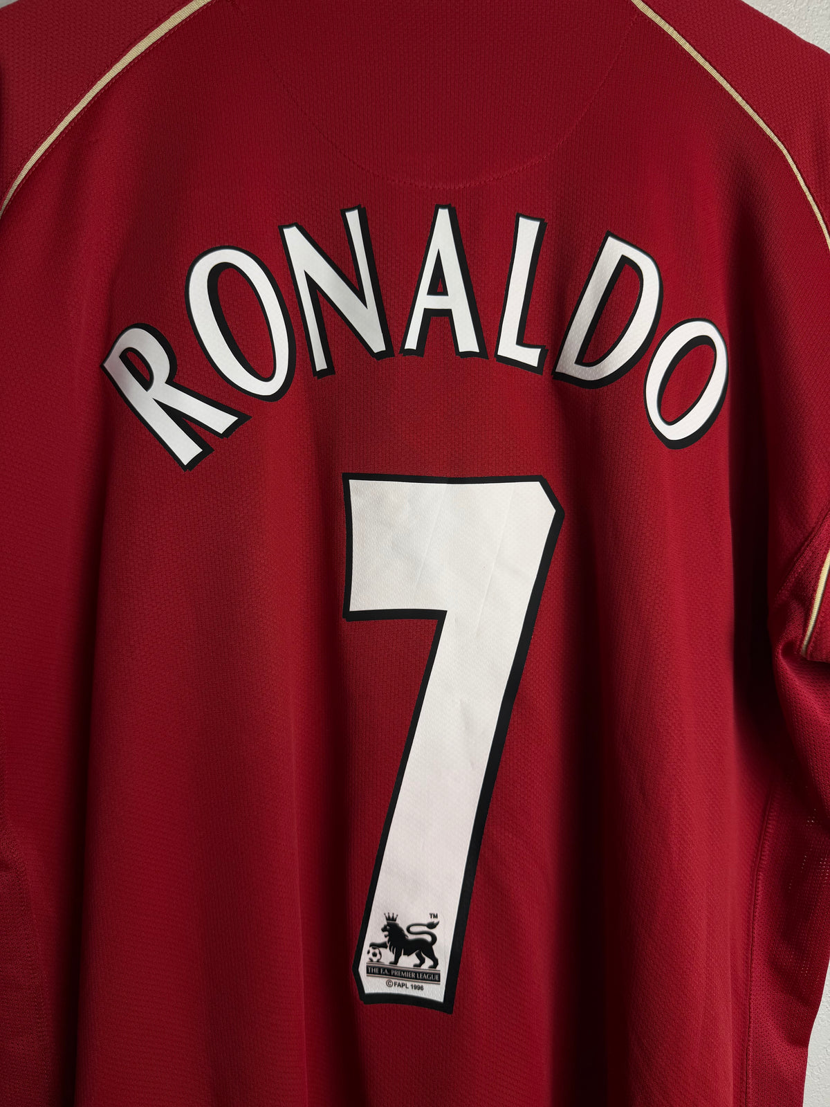Manchester United 2006/07 Home Jersey #7 Ronaldo