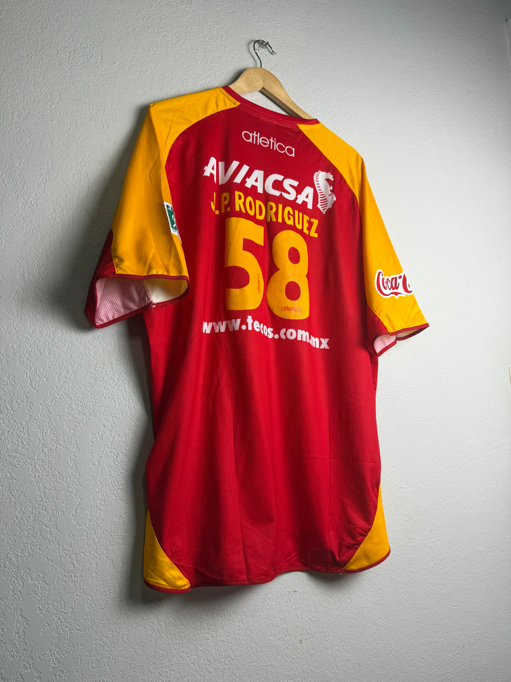 Tecos UAG 2001/02 Away Jersey #58 J.P Rodriguez