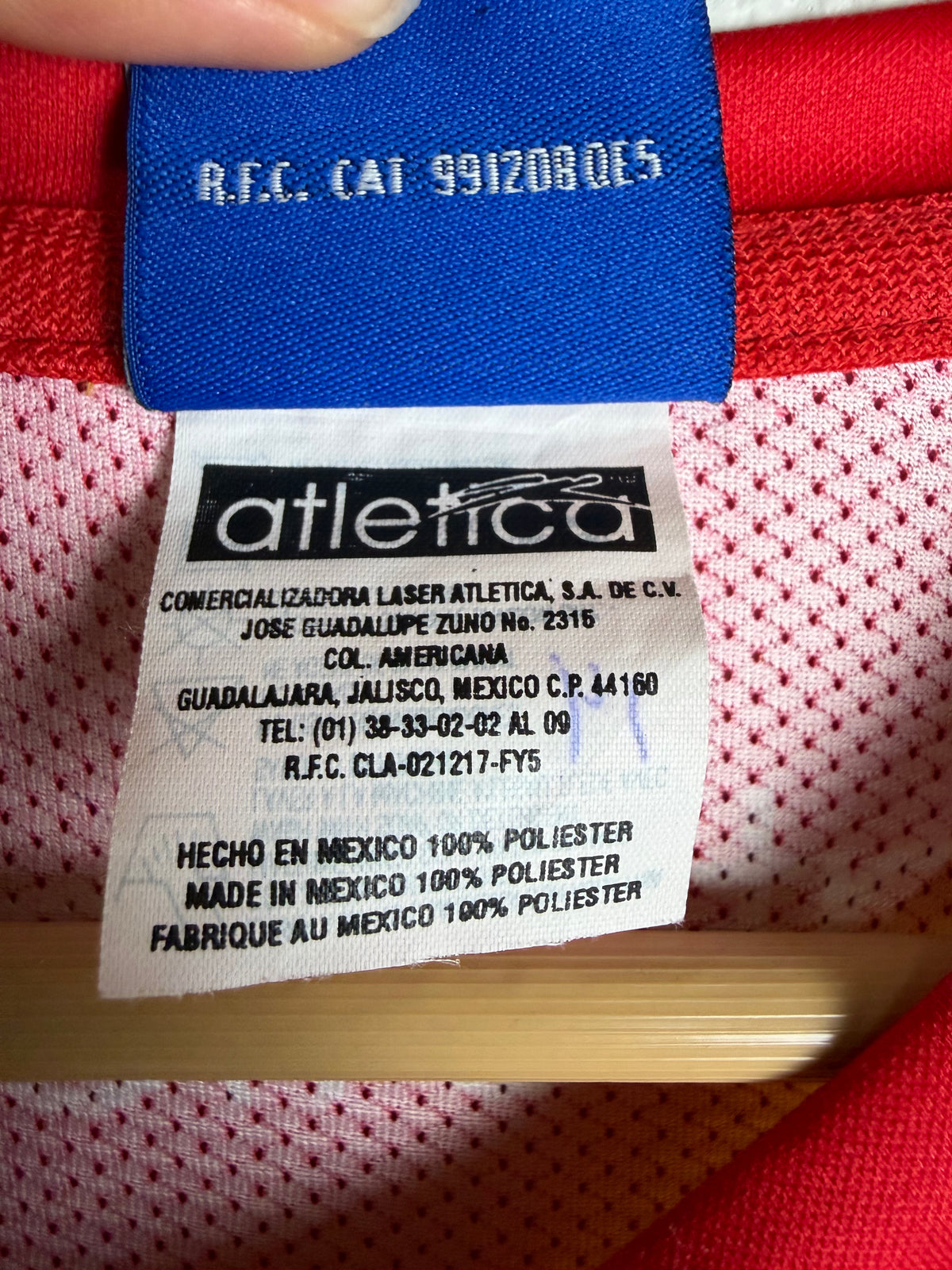 Tecos UAG 2001/02 Away Jersey #58 J.P Rodriguez