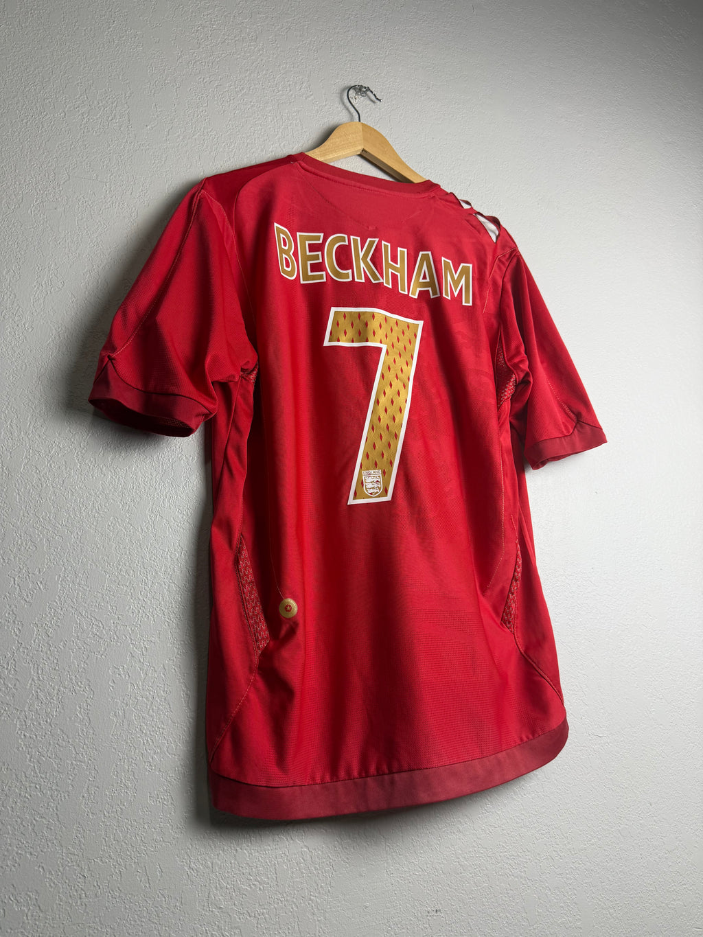 England National Team 2007/08 Away Jersey #7 Beckham