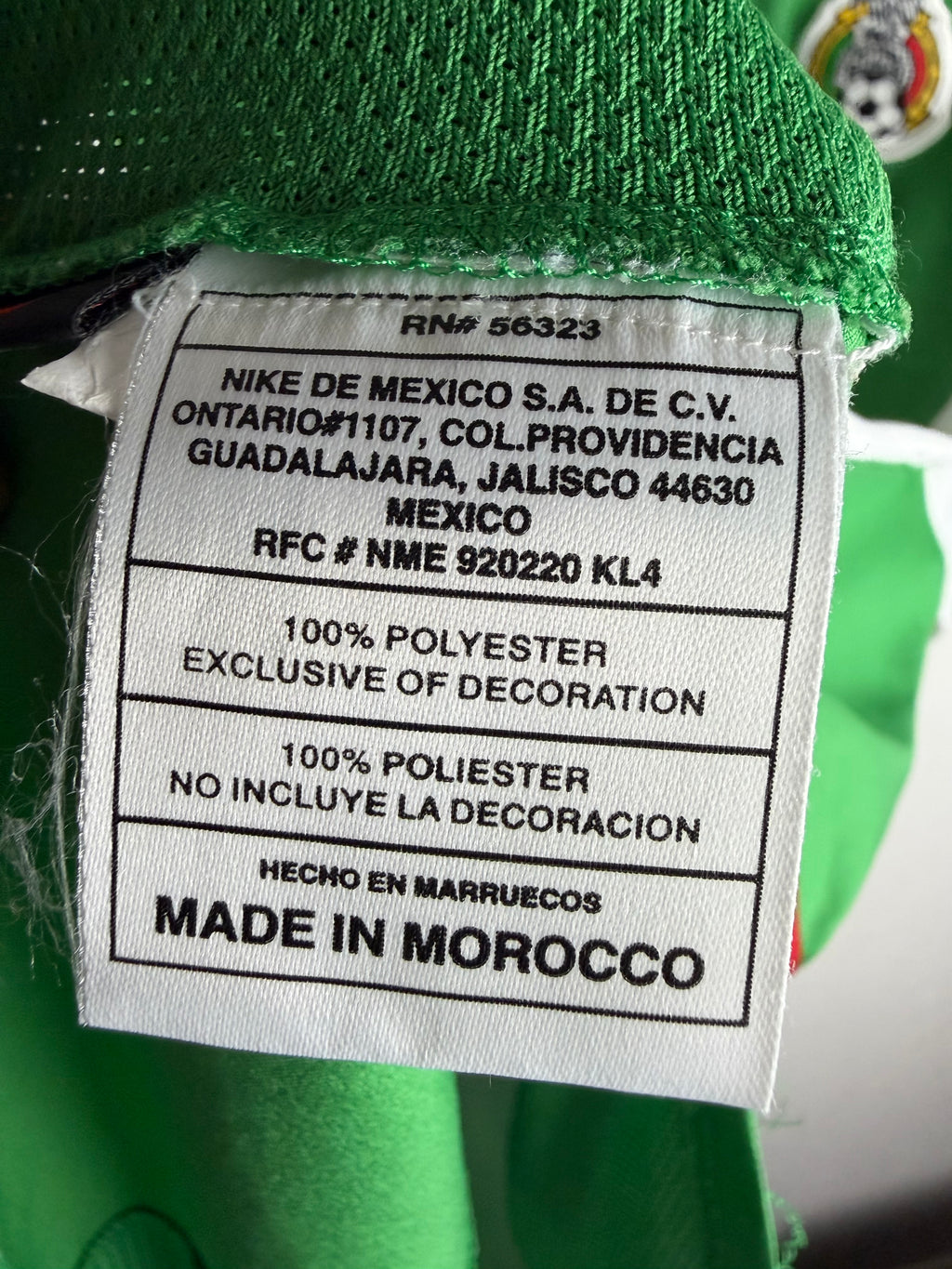 Mexico National Team 2002/03 Home Jersey #4 Marquez