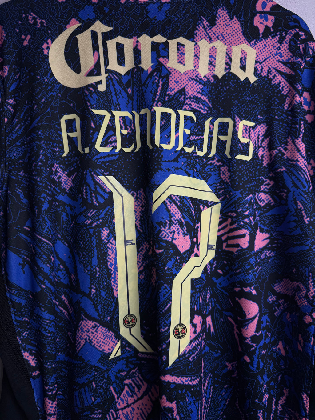 Club America 2024/25 Third Jersey #17 Zendejas