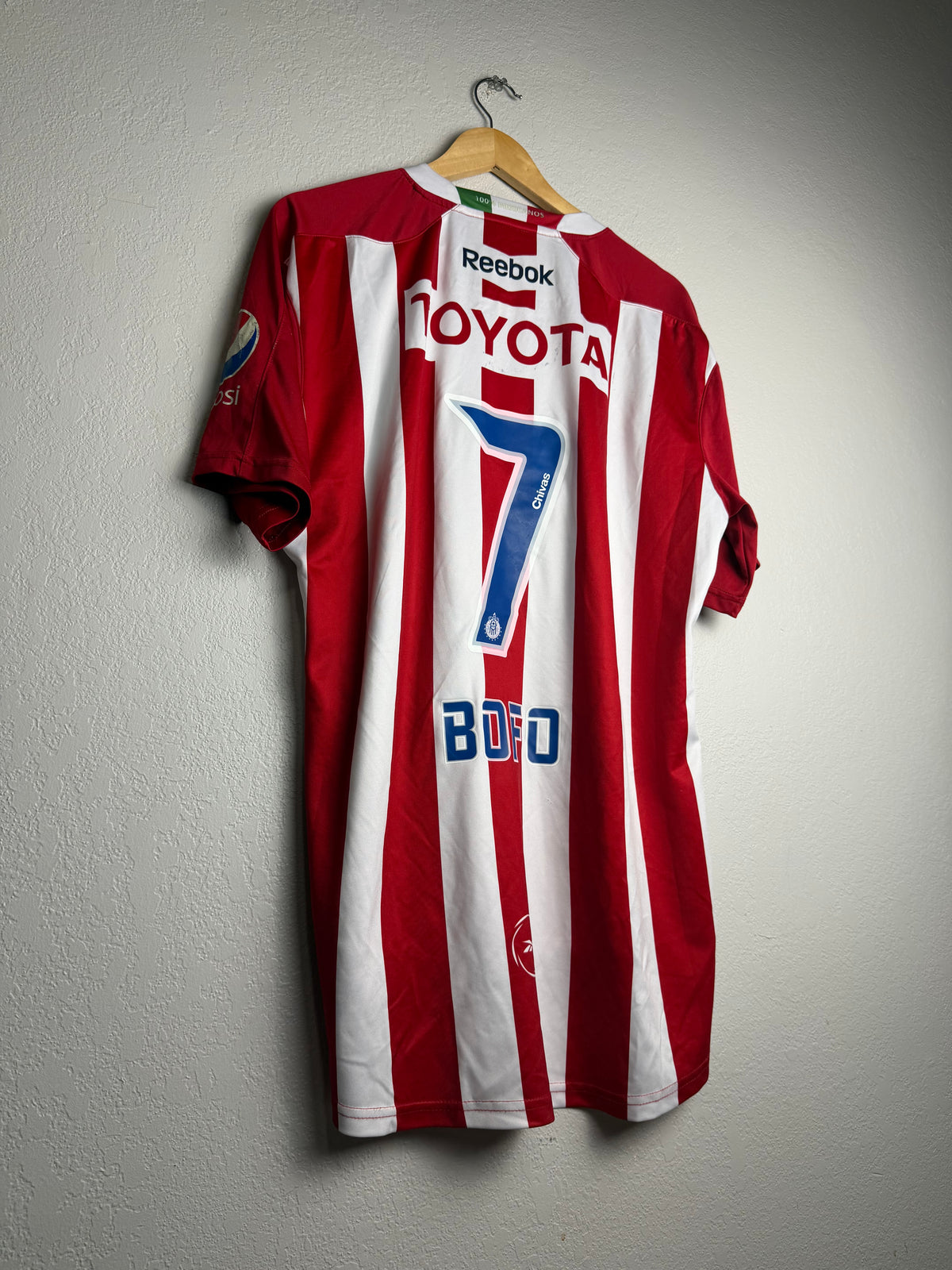 CD Guadalajara Chivas 2010/11 Home Jersey Libertadores #7 Bofo