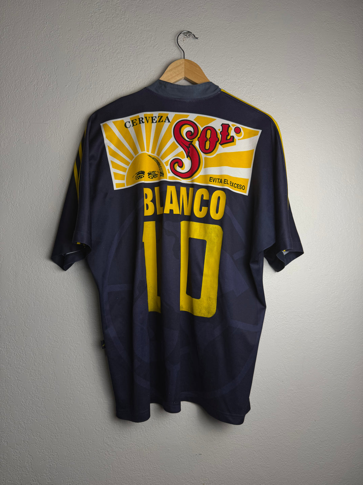 Club America 1999/2000 Away Jersey #10 Blanco