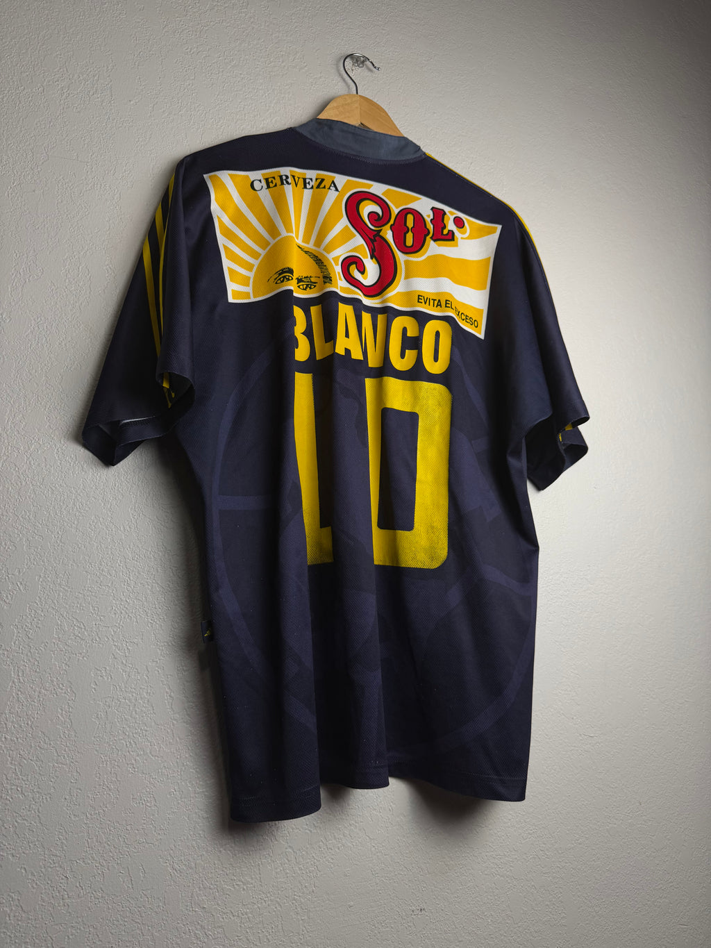 Club America 1999/2000 Away Jersey #10 Blanco