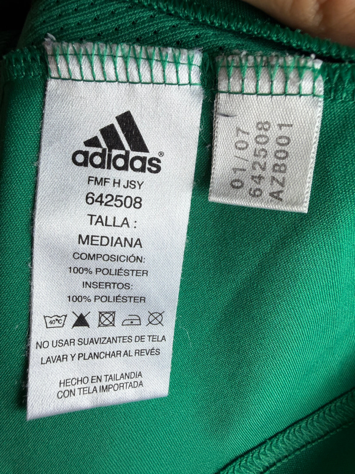 Mexico National Team 2006/07 Home Jersey #4 Marquez