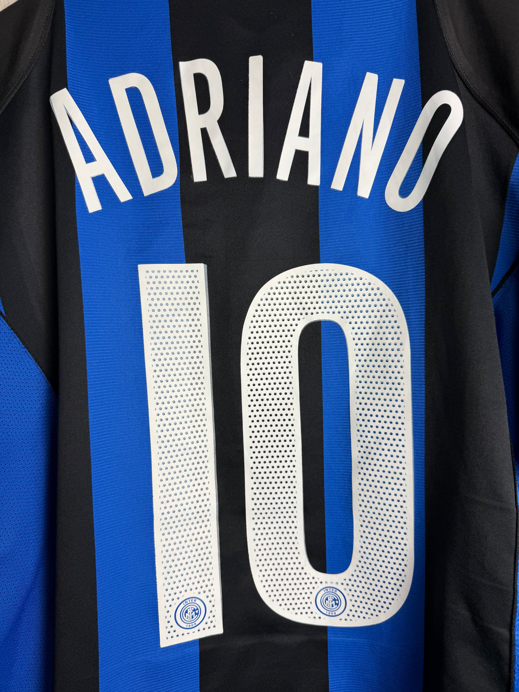 Inter Milan 2005/06 Home Jersey #10 Adriano
