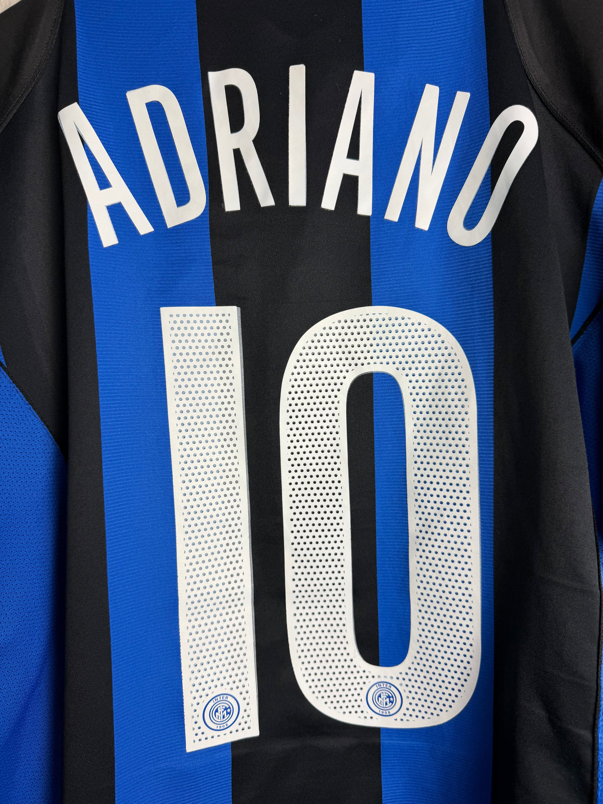 Inter Milan 2005/06 Home Jersey #10 Adriano