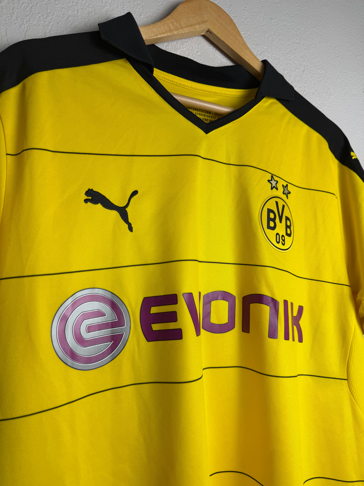 Borussia Dortmund 2015/16 Home Jersey #11 Reus