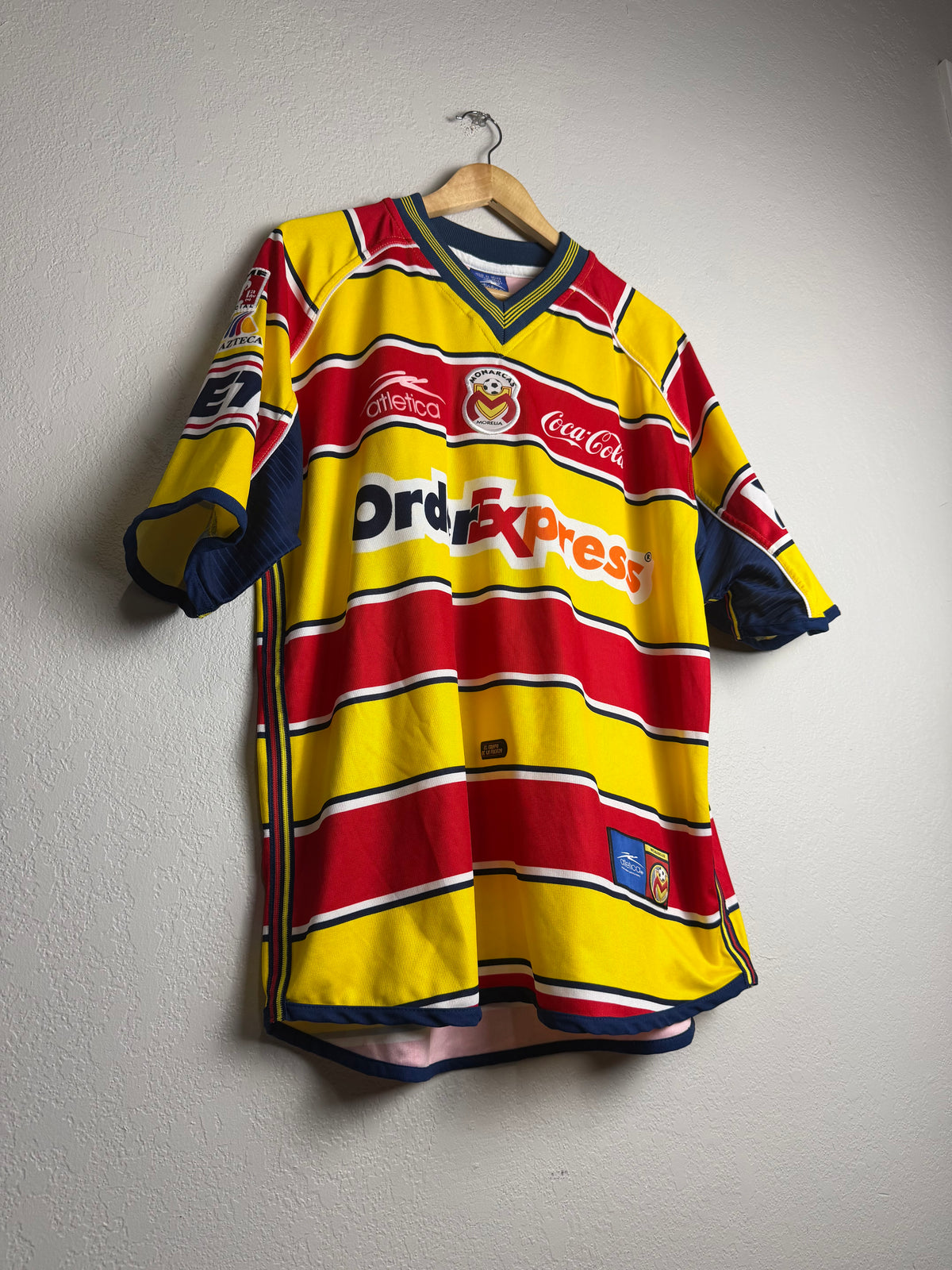 Monarcas Morelia 2000/01 Home Jersey #58 Franco