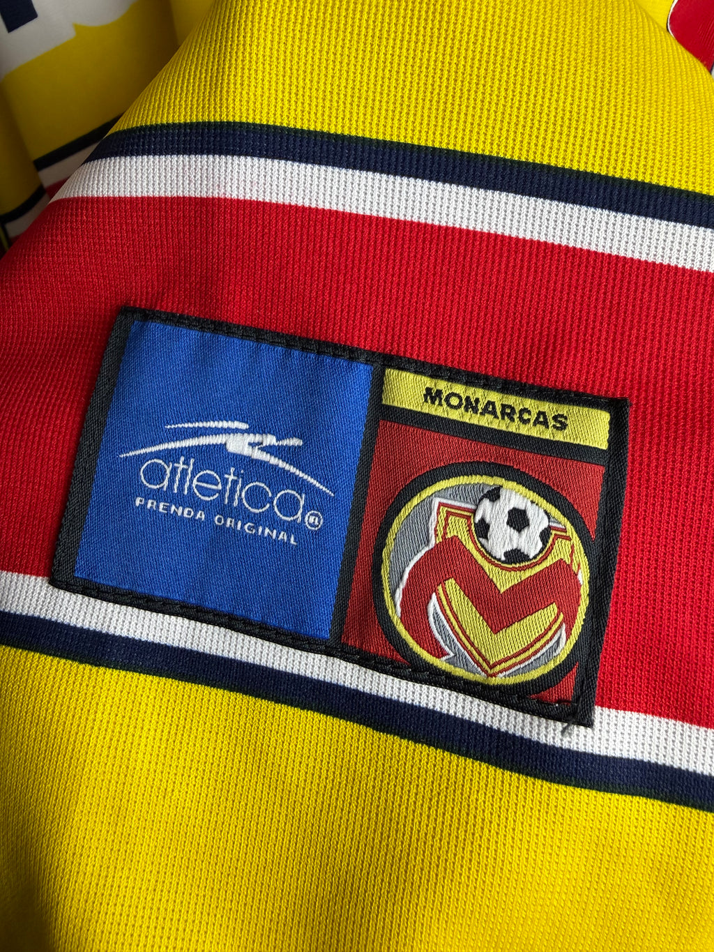 Monarcas Morelia 2000/01 Home Jersey #58 Franco