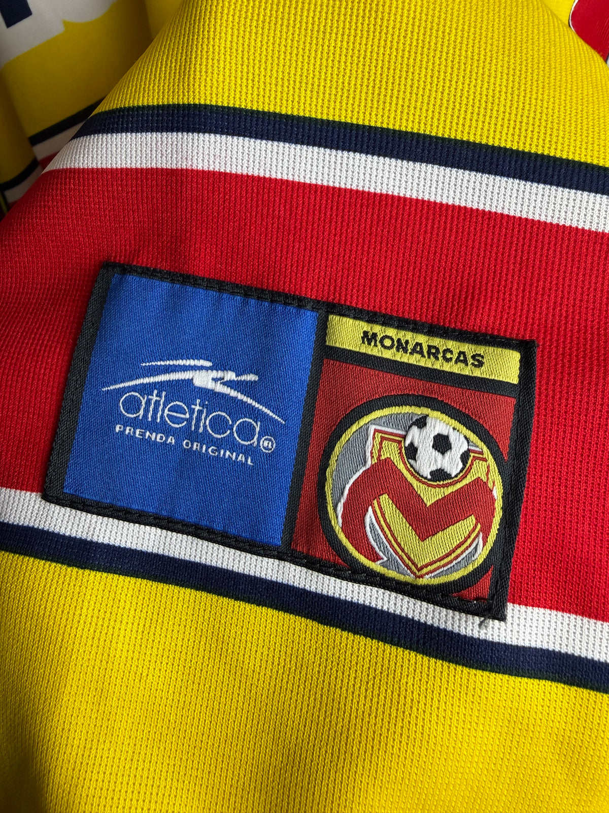 Monarcas Morelia 2000/01 Home Jersey #58 Franco