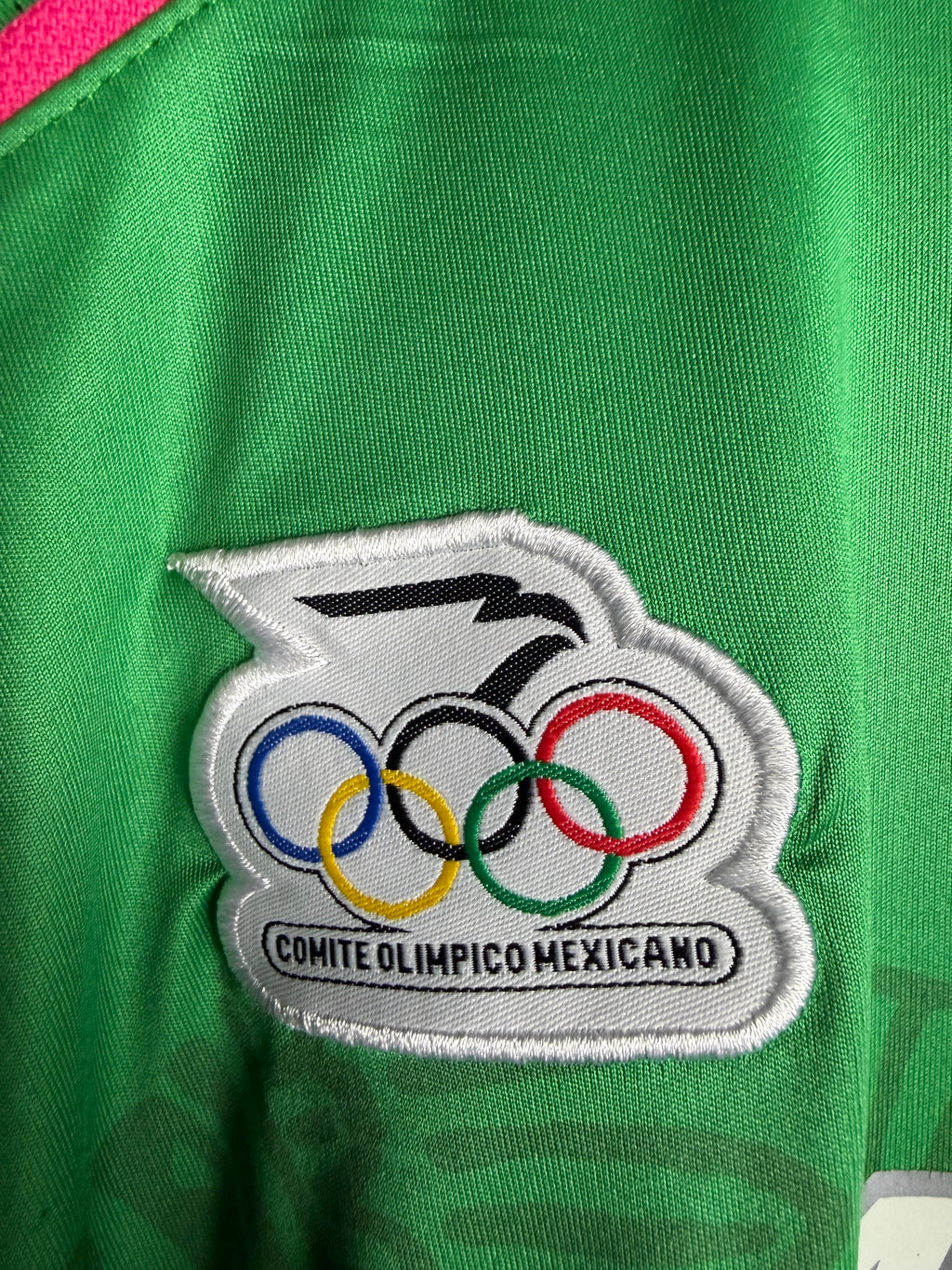 Mexico 2004 Olympic Team Home Jersey #7 A. Naelson