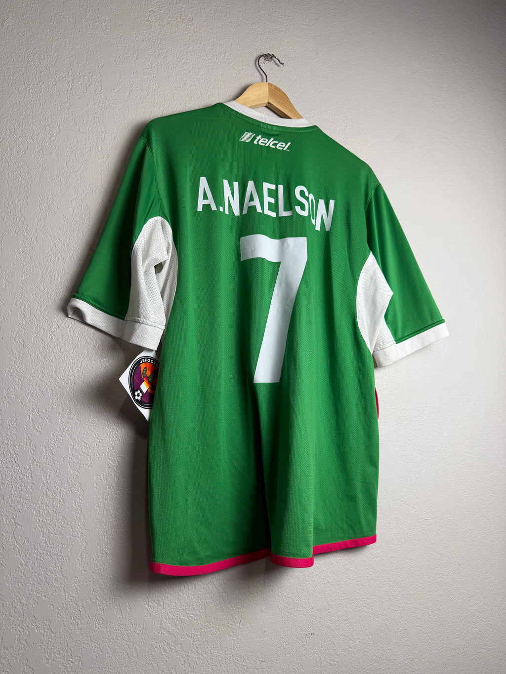 Mexico 2004 Olympic Team Home Jersey #7 A. Naelson