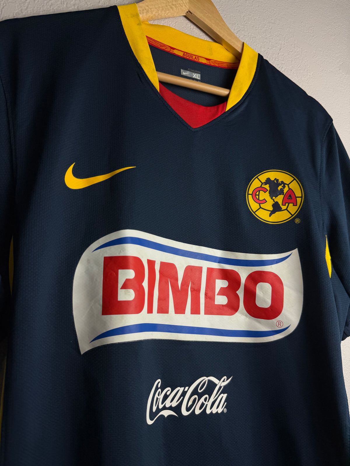 Club America 2008/09 Away Jersey #7 Moreno
