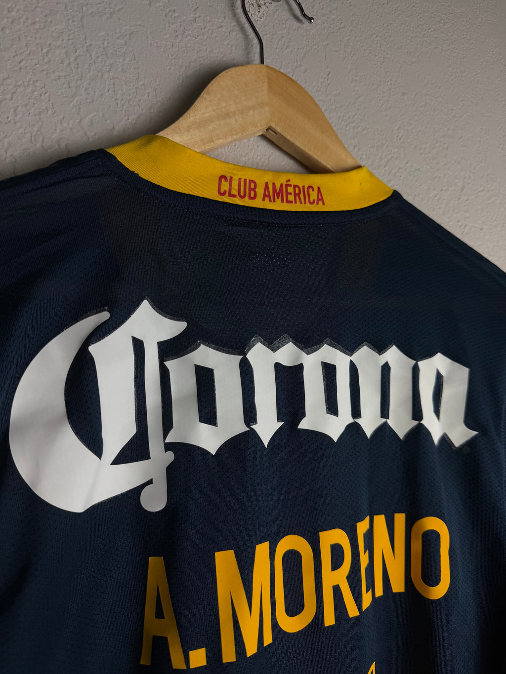 Club America 2008/09 Away Jersey #7 Moreno