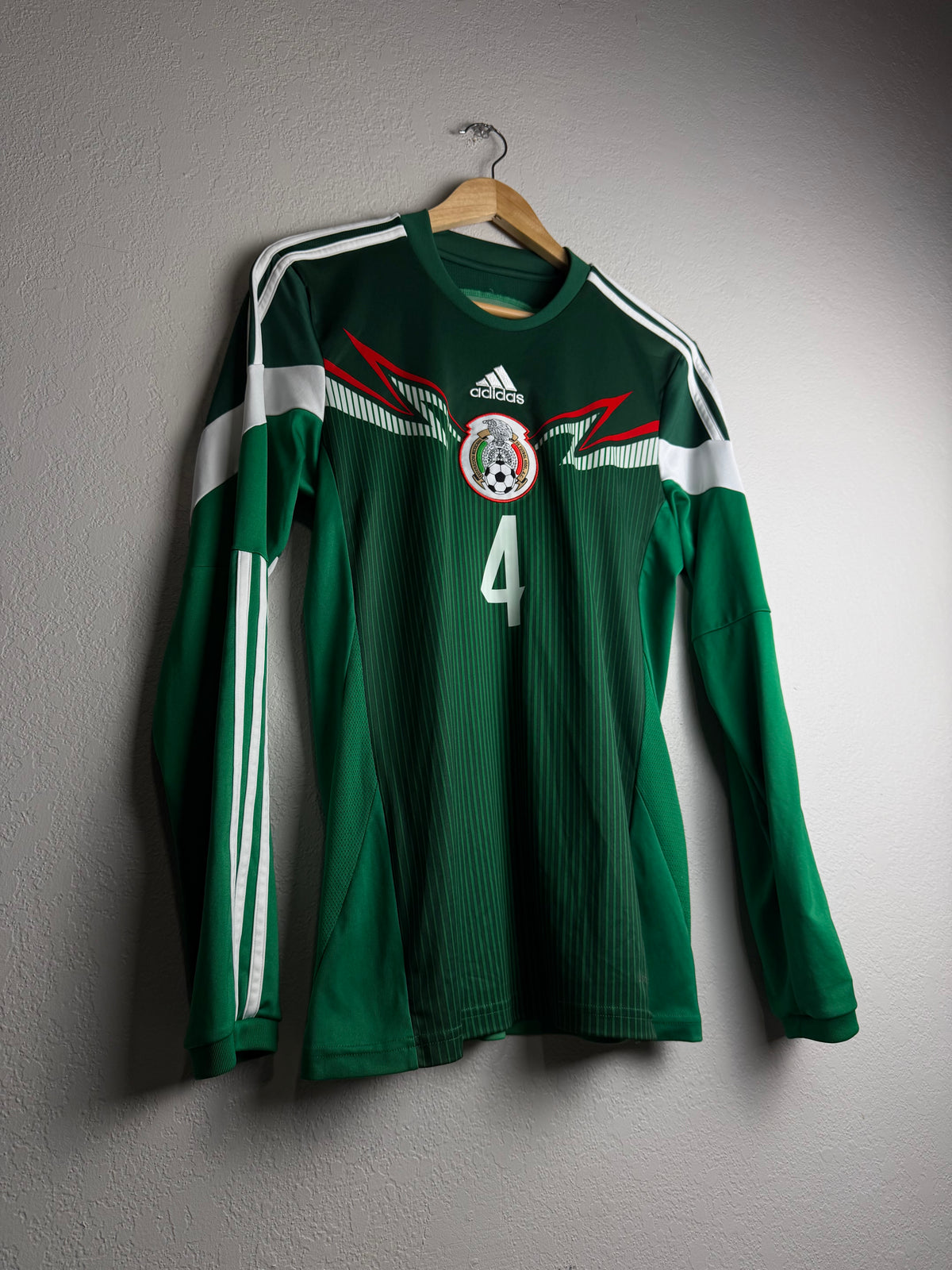 Mexico National Team 2014 Home Soccer #4 Marquez