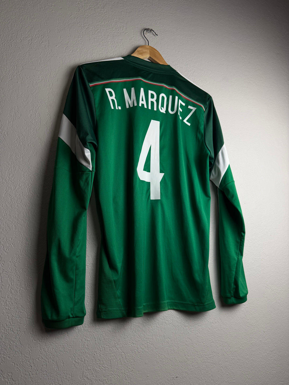 Mexico National Team 2014 Home Soccer #4 Marquez